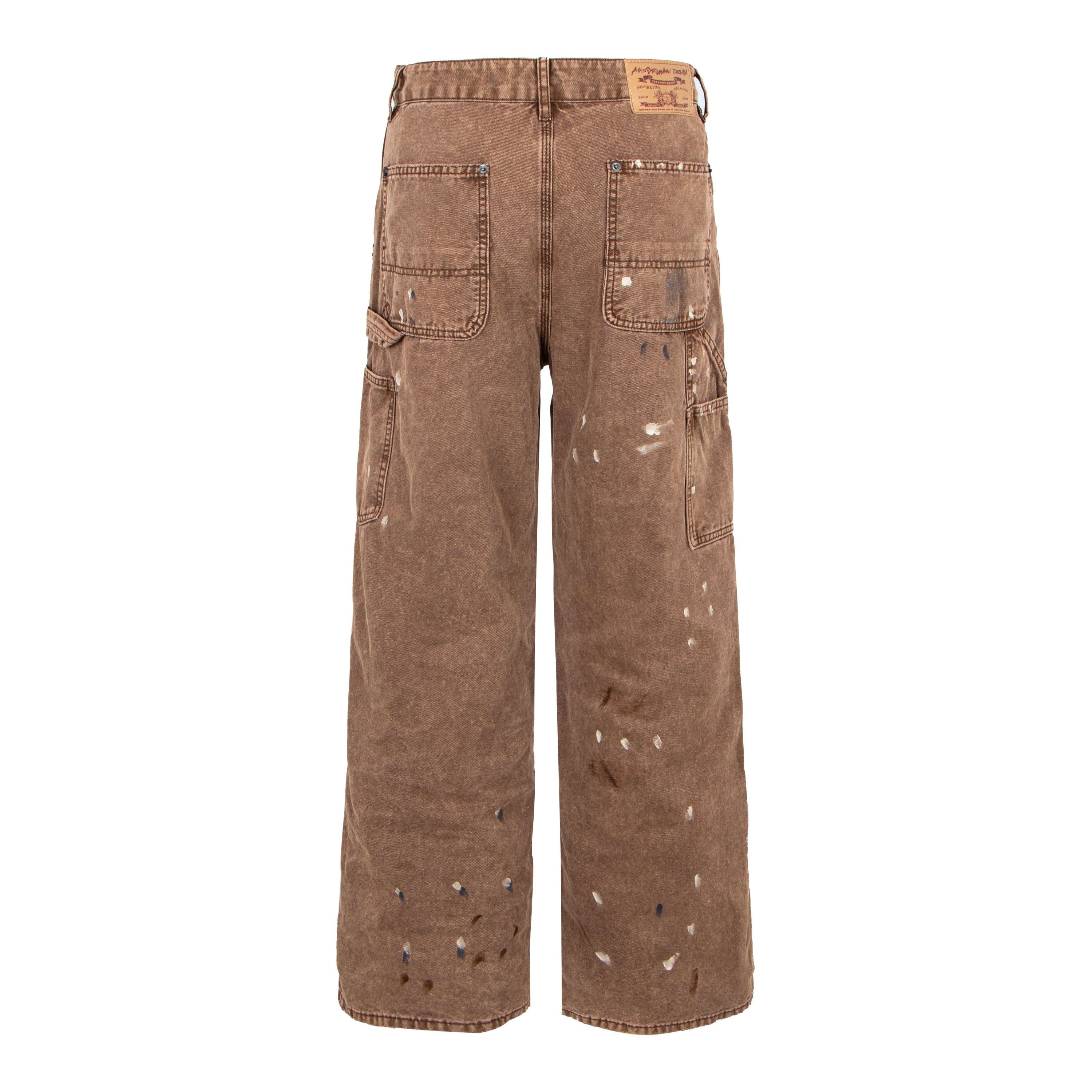 Omirad Distressed Painter Workwear Denim Pants | 100% Cotton