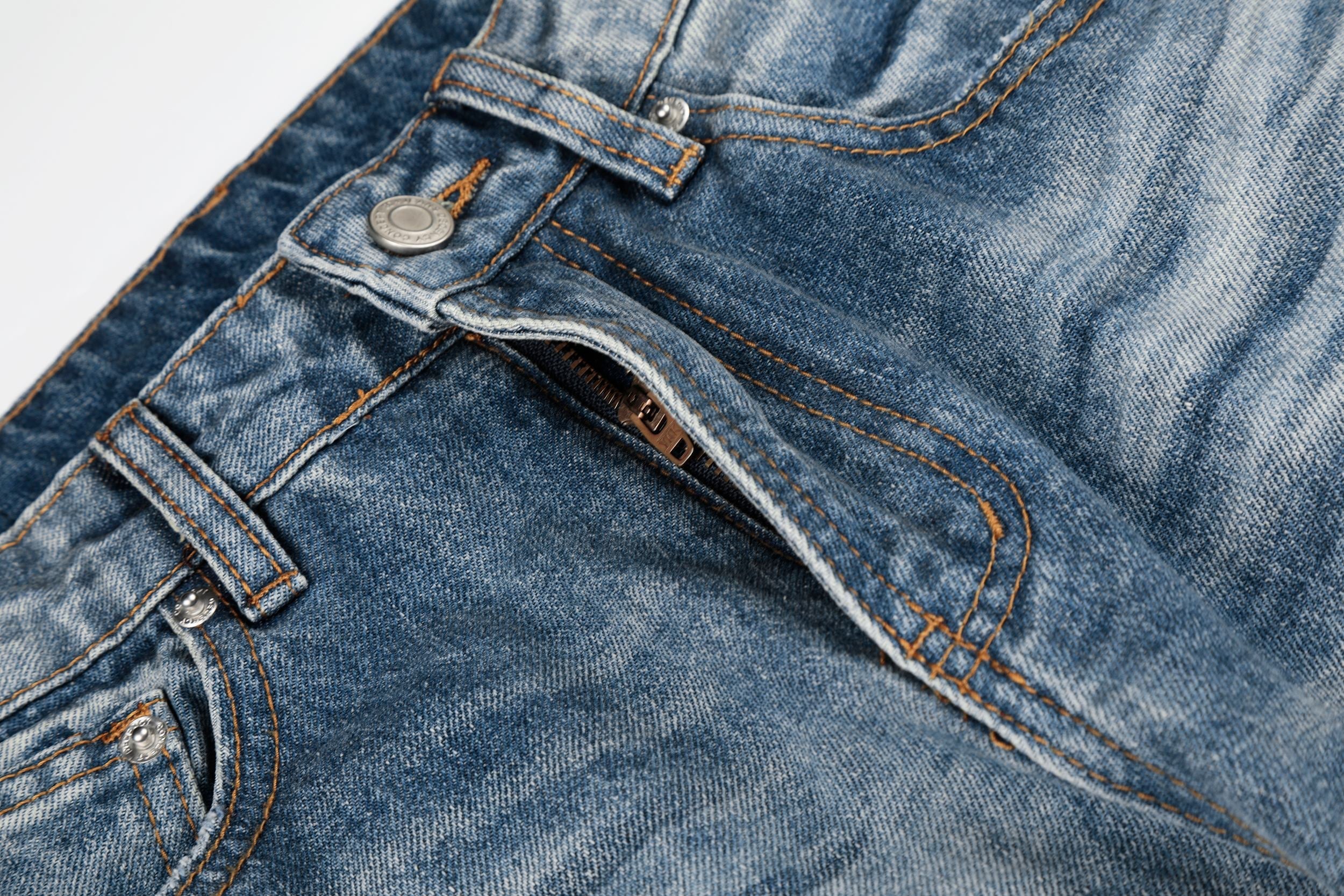 Omirad Vintage Fade Baggy Jeans | Wide Leg Y2K Denim
