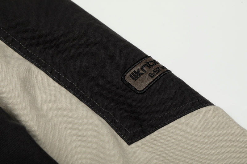 Maverick Contrast Moto Jacket | Racing-Inspired Streetwear