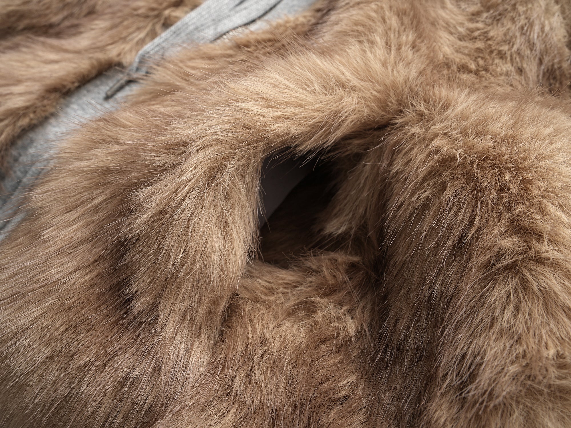 Faux Fur Hooded Bomber Jacket | Streetwear Cropped Zip-Up