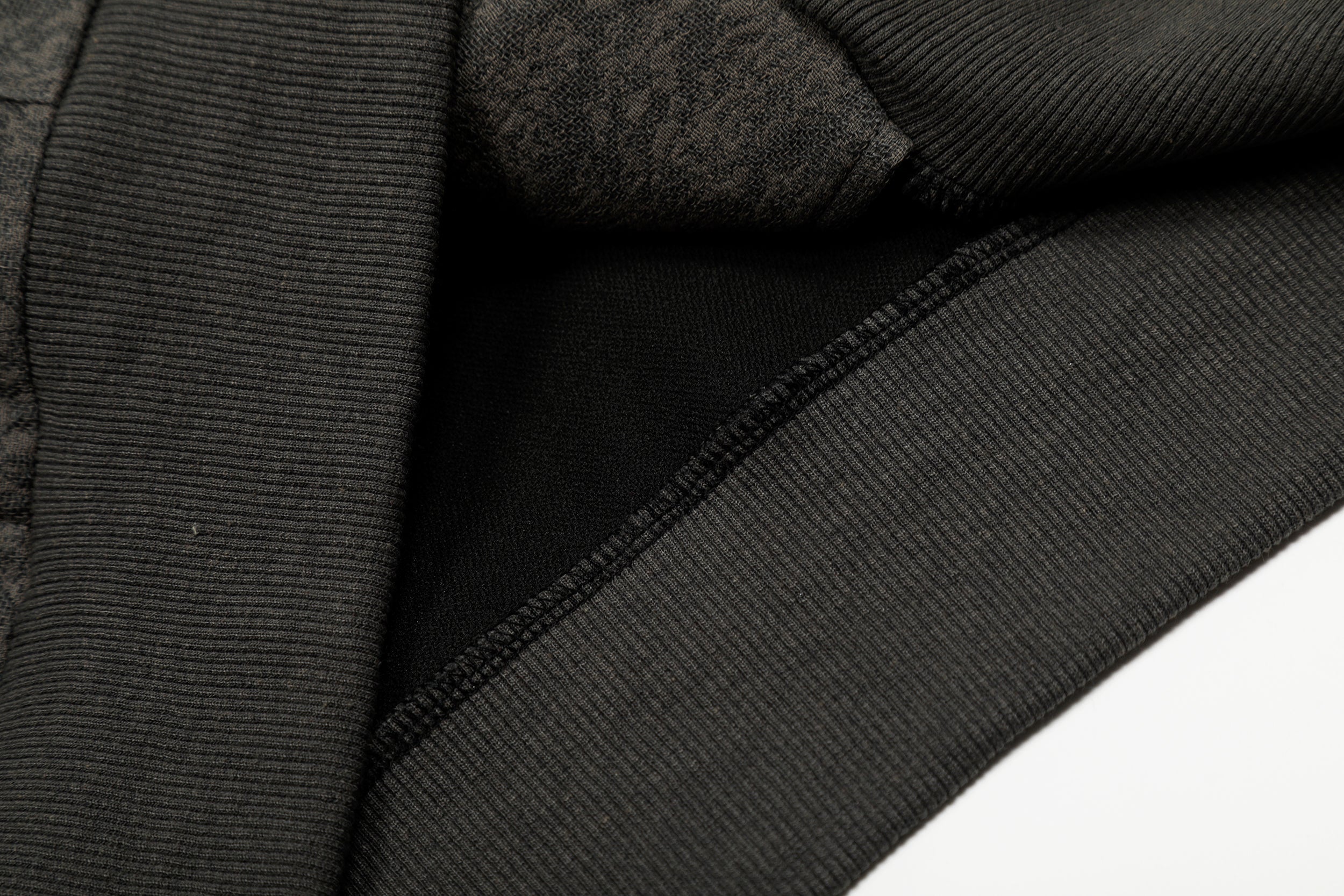 Omirad All-Over Patterned Zip-Up Hoodie | Streetwear