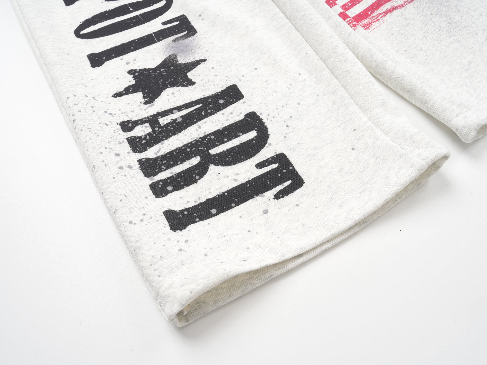 USA Flag Print Wide-Leg Sweatpants | Vintage Streetwear