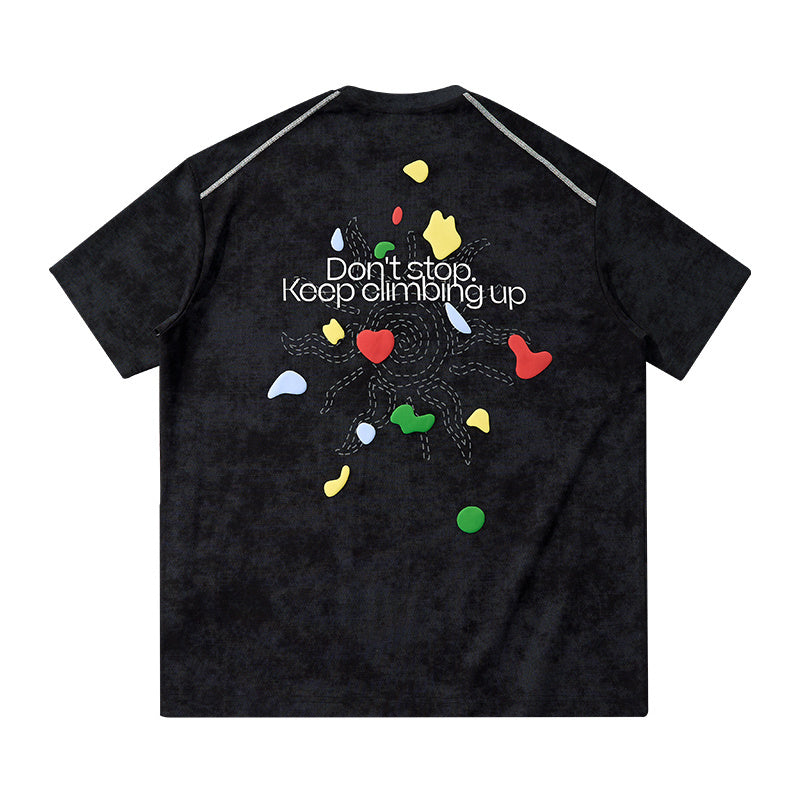 Omirad Keep Climbing Graphic Tee | Vintage Wash Streetwear