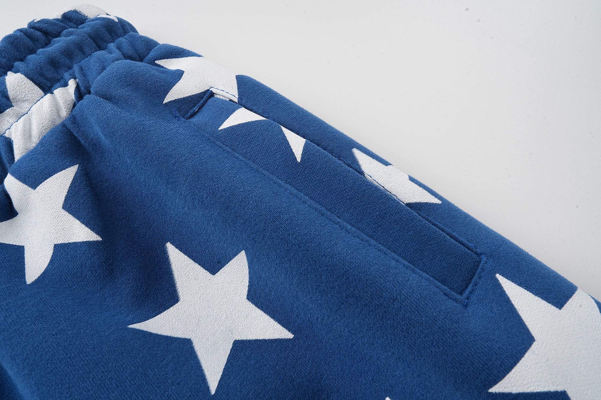 All-Over Star Print Wide-Leg Sweatpants | Streetwear Style