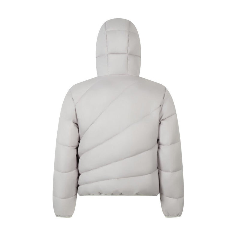 Asymmetric Zip Hooded Puffer Jacket | Streetwear Puffer
