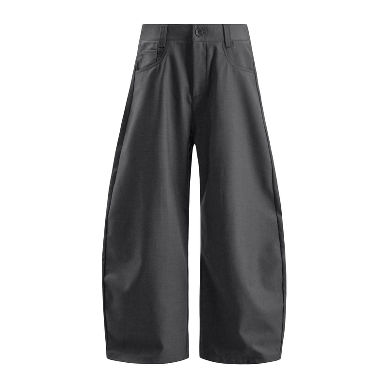 Omirad Minimal Wide-Leg Tailored Pants | Clean Streetwear