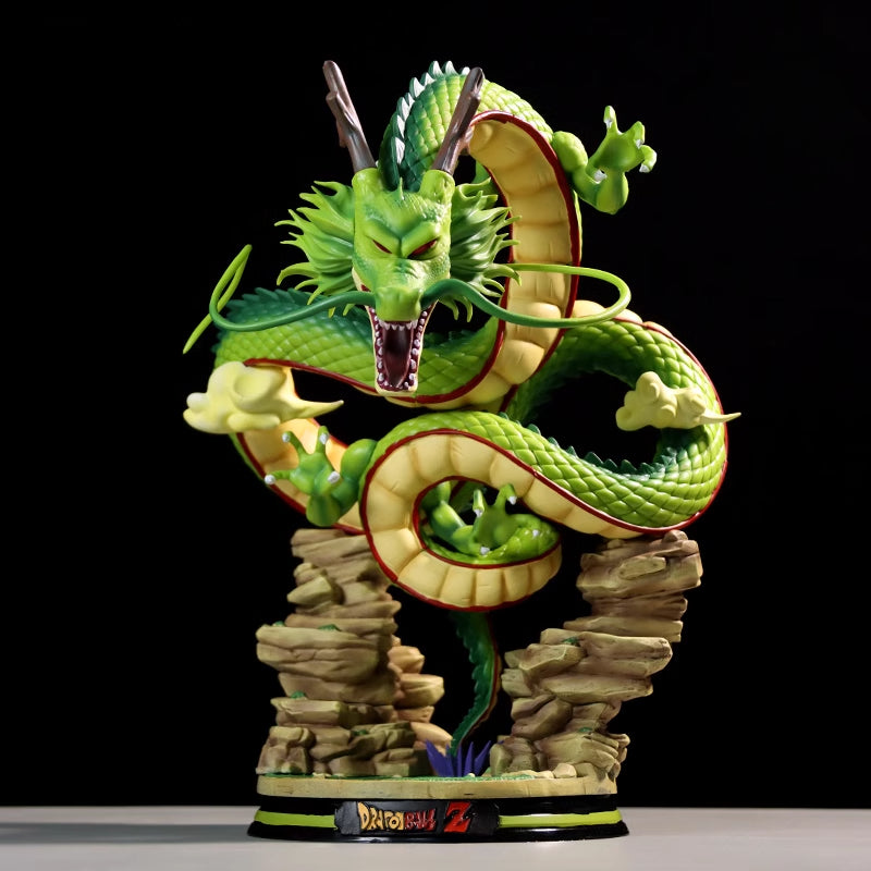 Shenron Dragon Z Collectible Figures – Green and Gold Versions, 35cm, 2.35kg, Stunning Detail