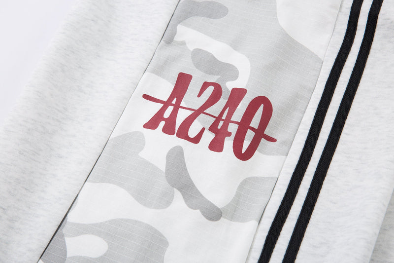 Omirad Camo Panel Wide-Leg Sweatpants | Street Style