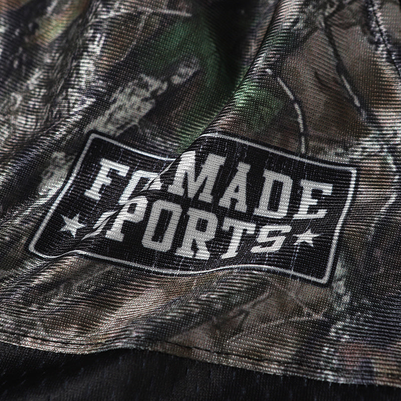 Camo Performance Football Jersey | Streetwear Varsity Style