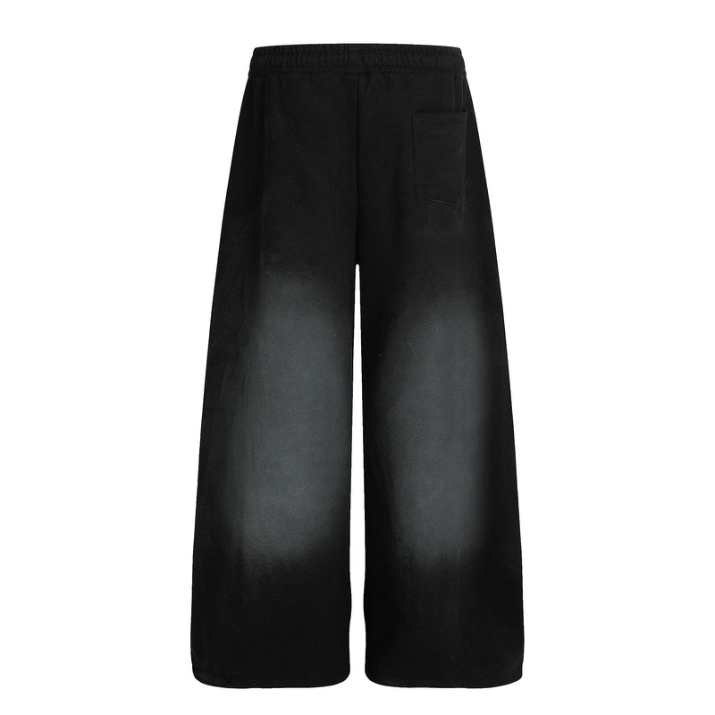 Omirad Gradient Logo Wide-Leg Sweatpants | Streetwear