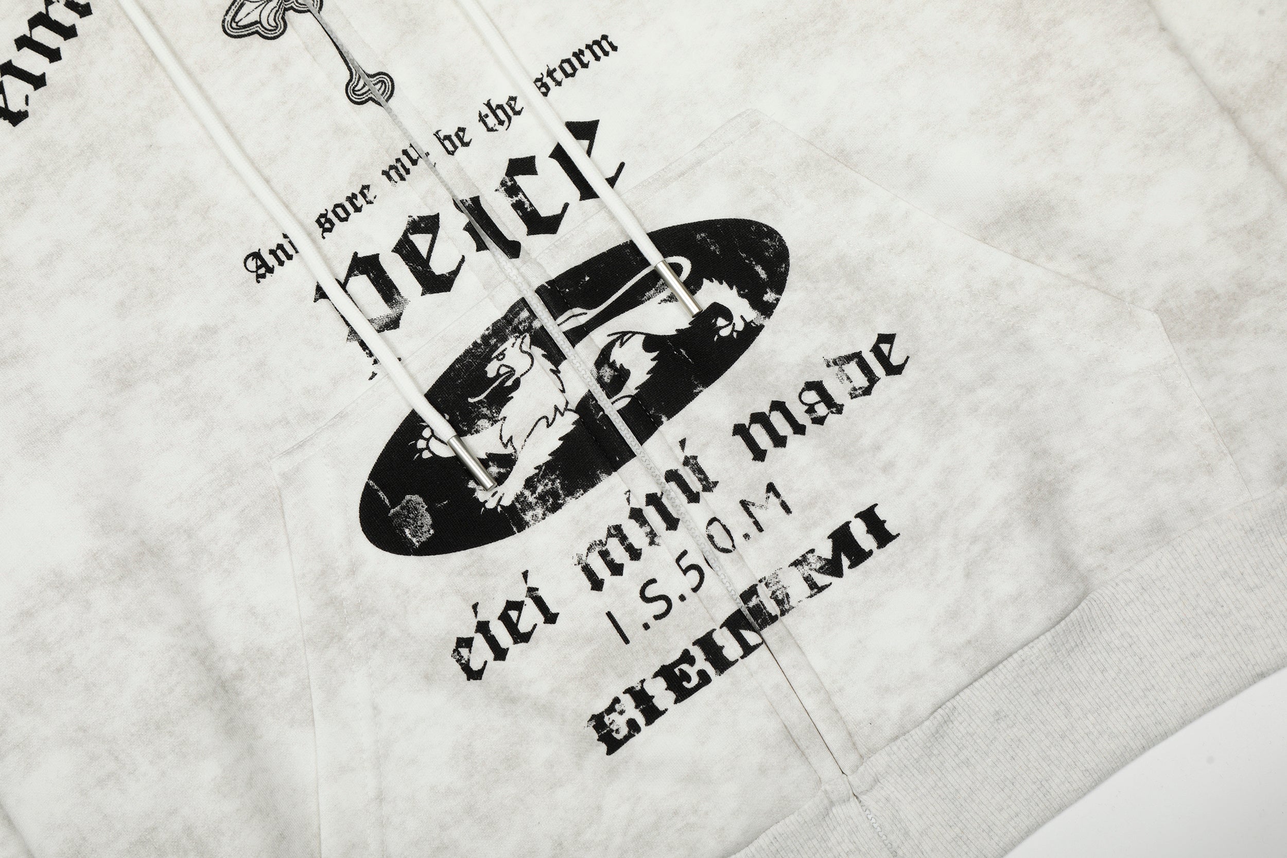 Vintage Gothic Graphic Zip-Up Hoodie | Streetwear Statement