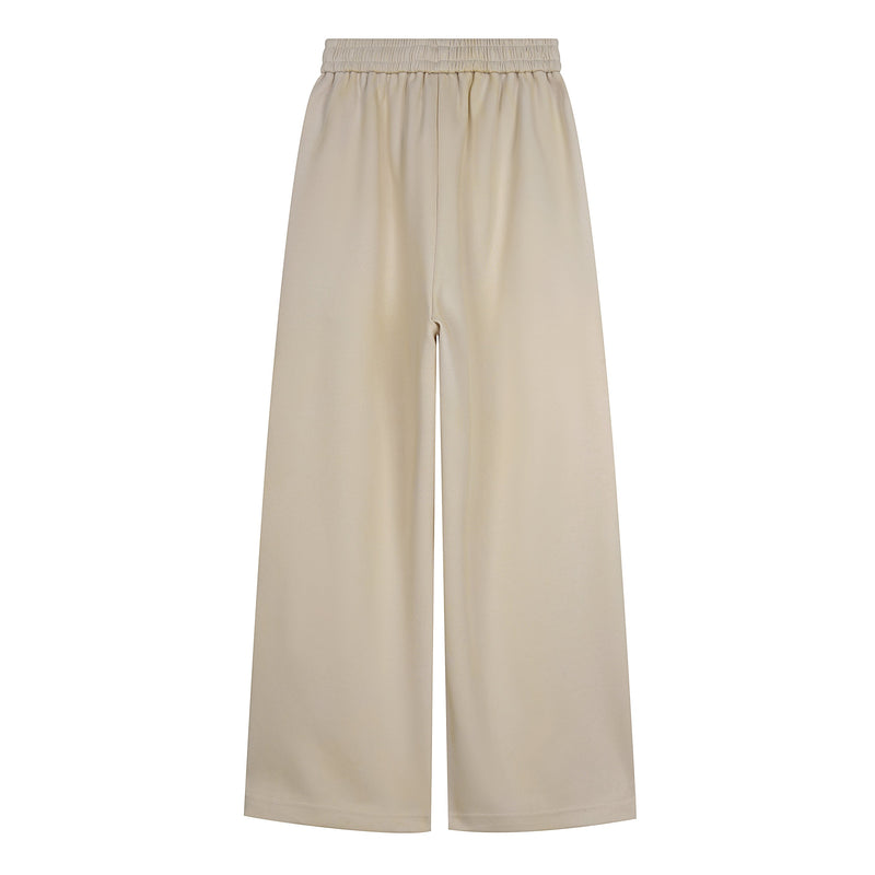 Varsity Number Wide-Leg Sweatpants | Streetwear Joggers
