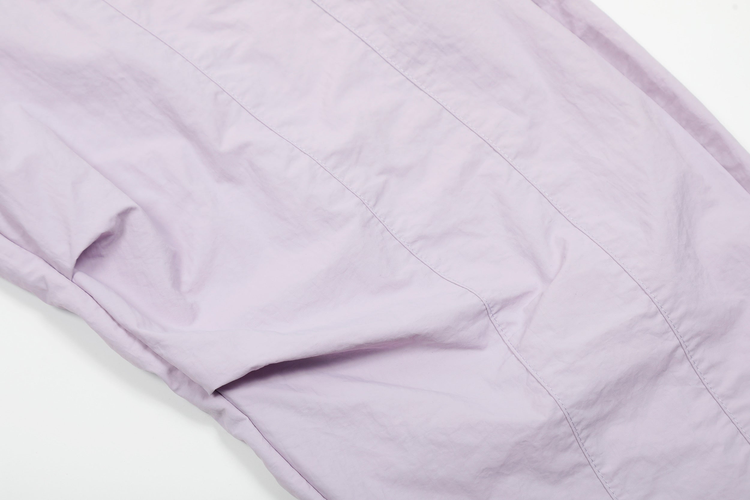 Pastel Nylon Stacked Balloon Pants | Streetwear Trousers