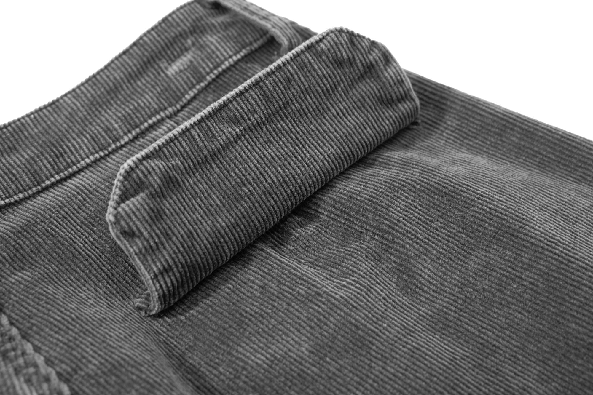 Omirad Washed Corduroy Cargo Barrel Pants | Wide Leg