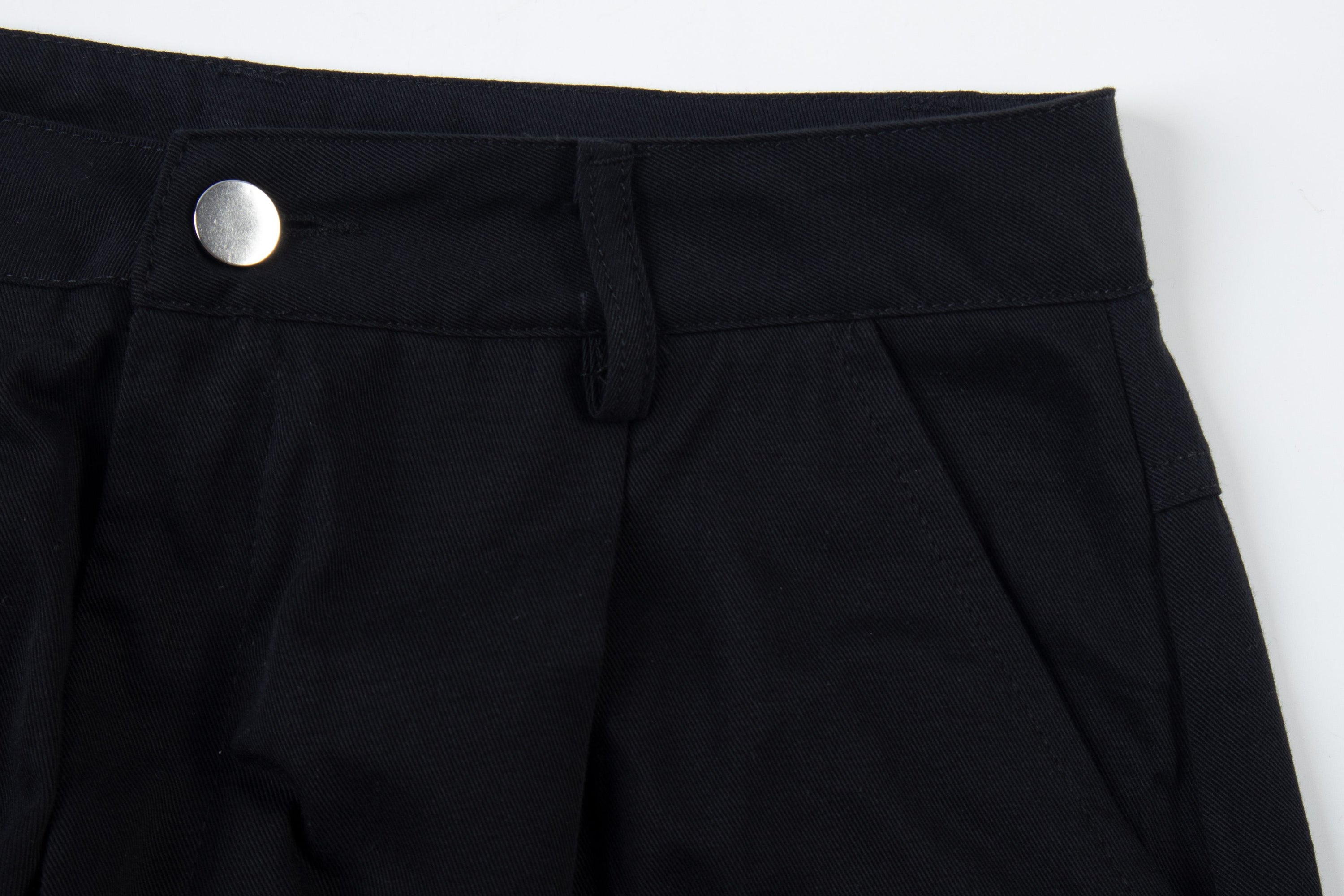 Minimalist Balloon Cargo Pants | Wide-Leg Utility Fit