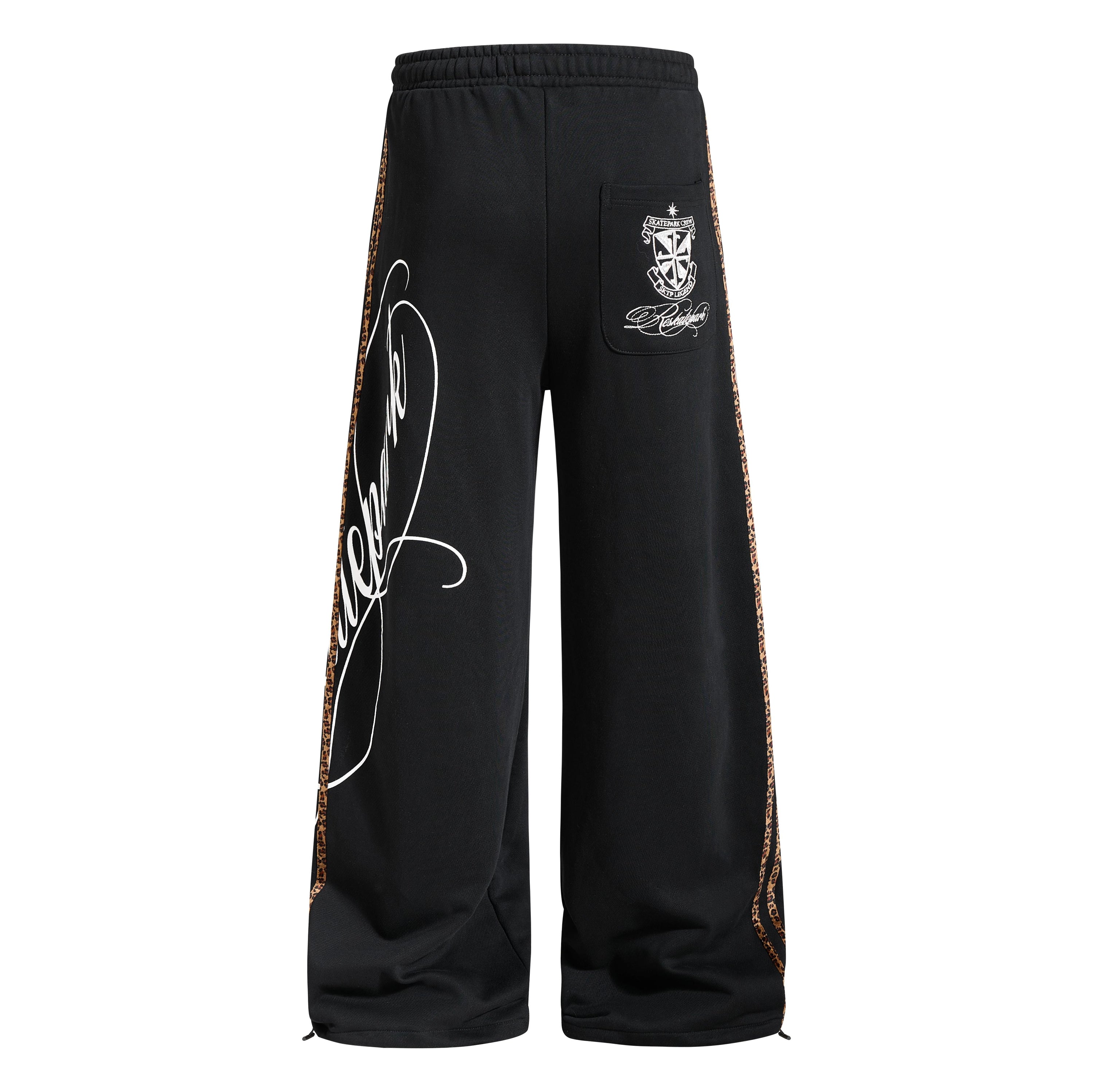 Omirad Signature Side Stripe Sweatpants | Wide-Leg Streetwear