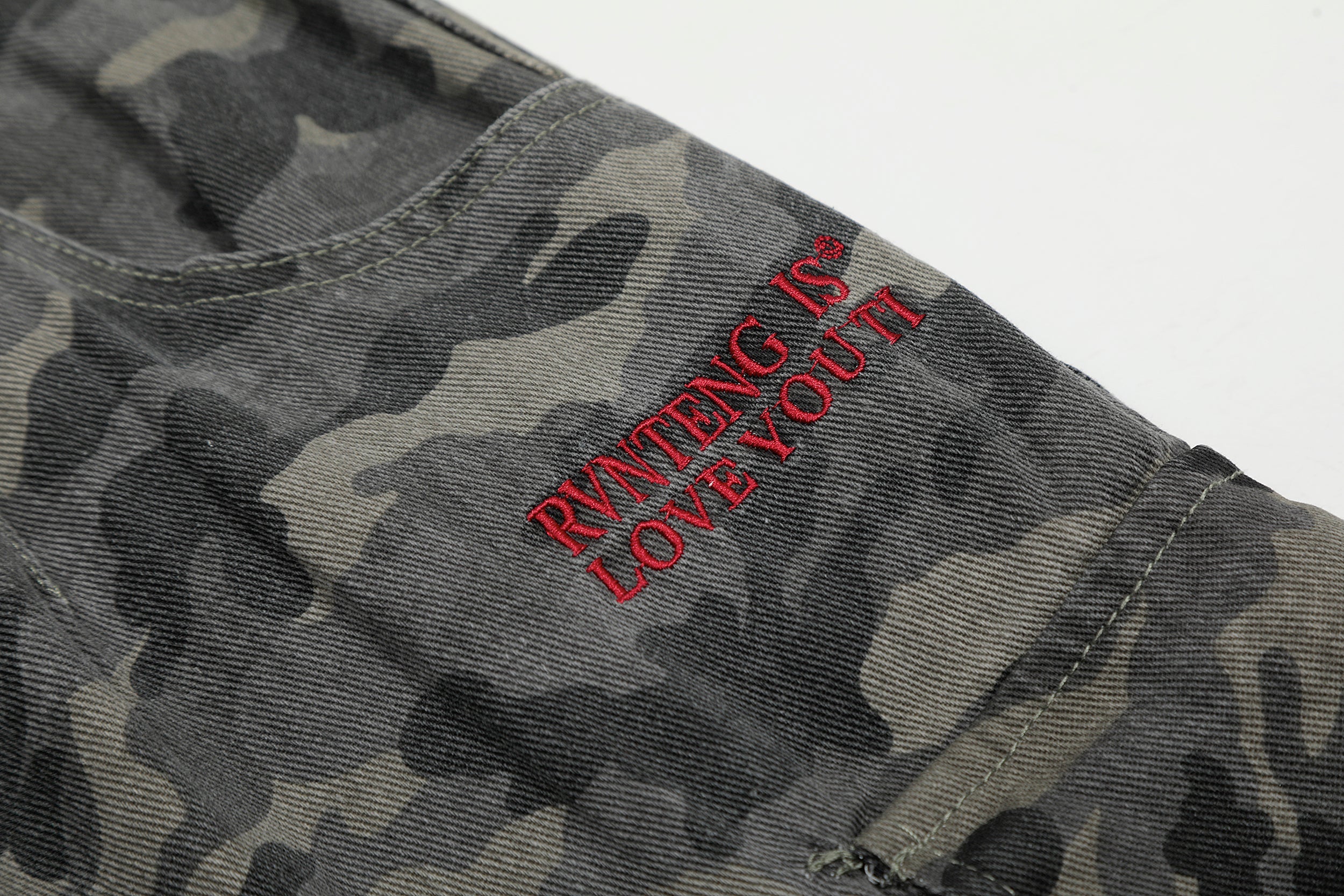 Omirad Camo Wide-Leg Cargo Shorts | Streetwear Baggy Fit