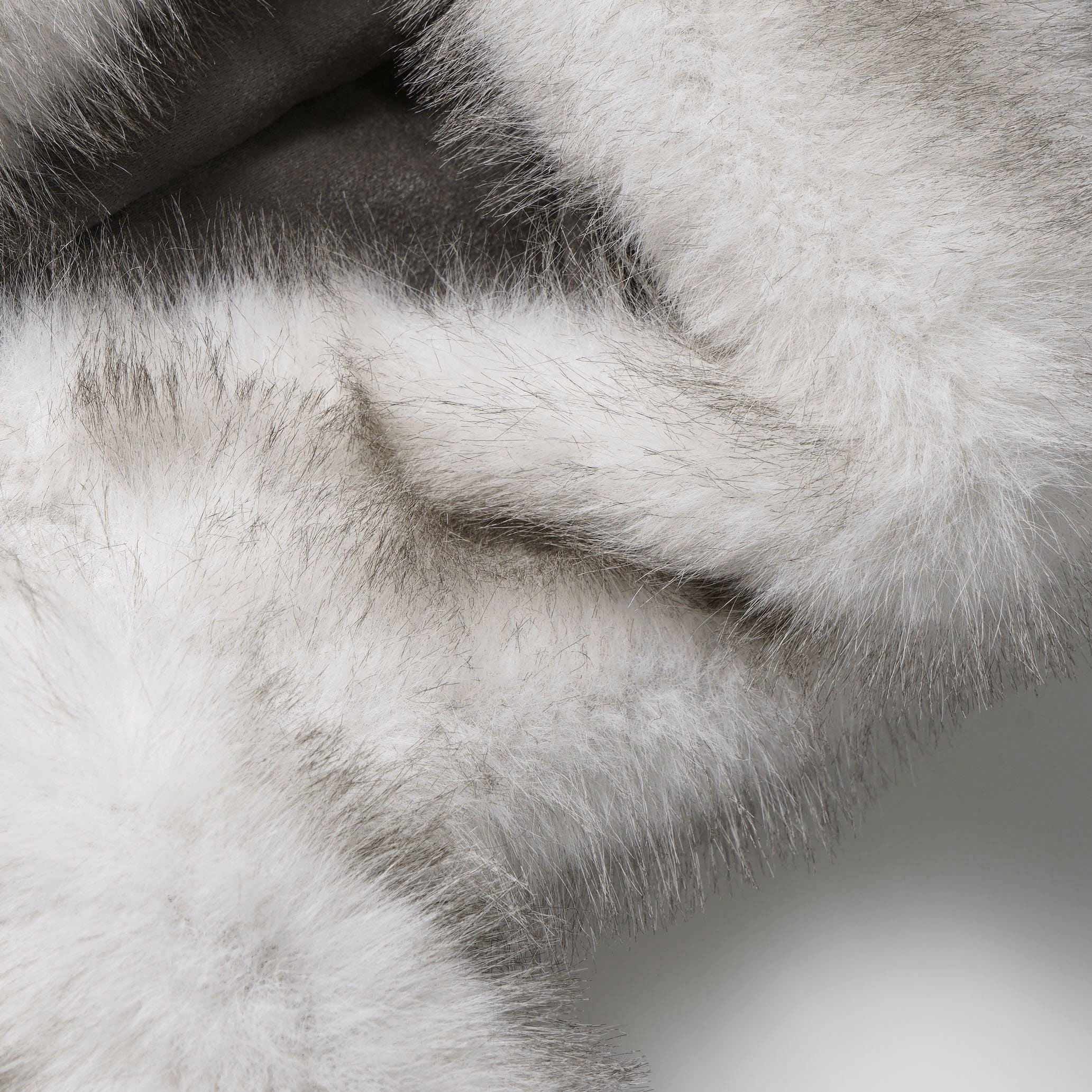 Omirad Reversible Faux Fur Hooded Jacket | Two Looks in One