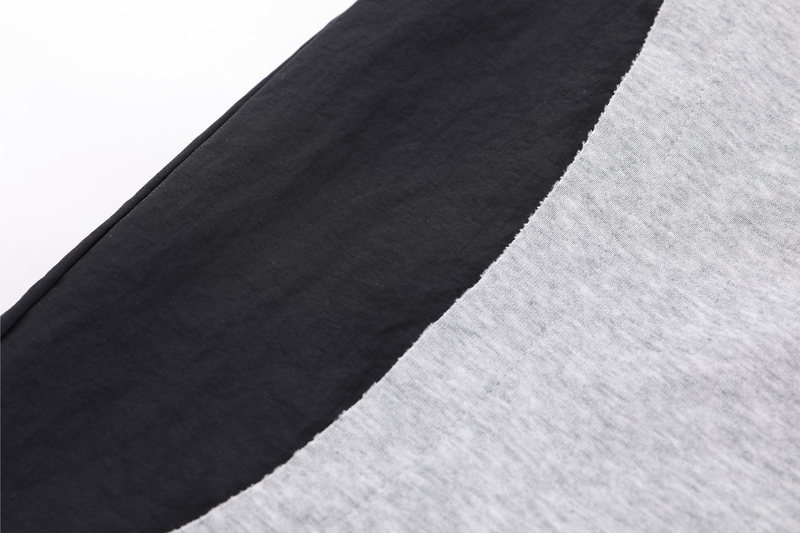 Double-Waist Stripe Wide-Leg Sweatpants | Oversized Streetwear