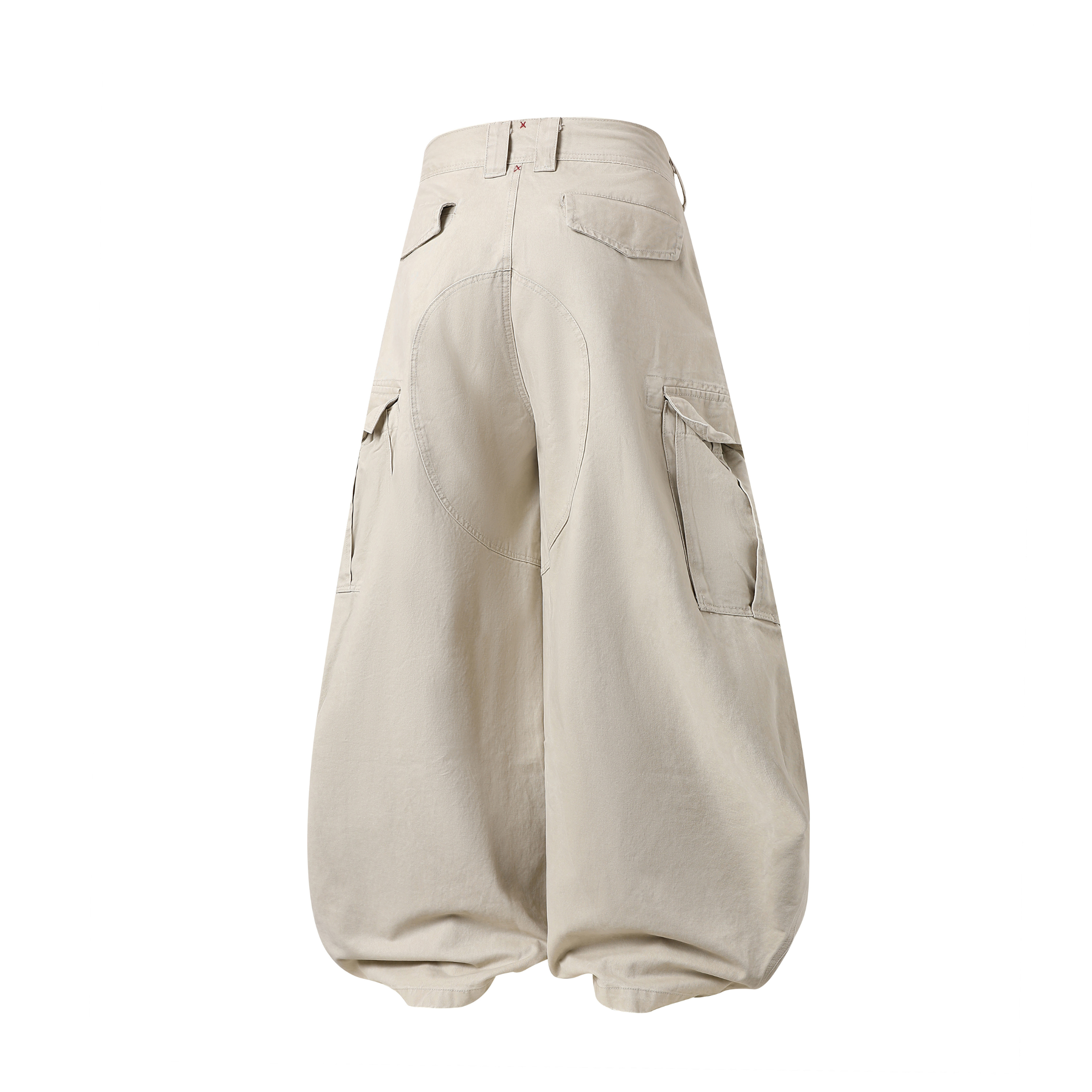 Omirad Utility Cargo Barrel Pants | Wide Leg Streetwear