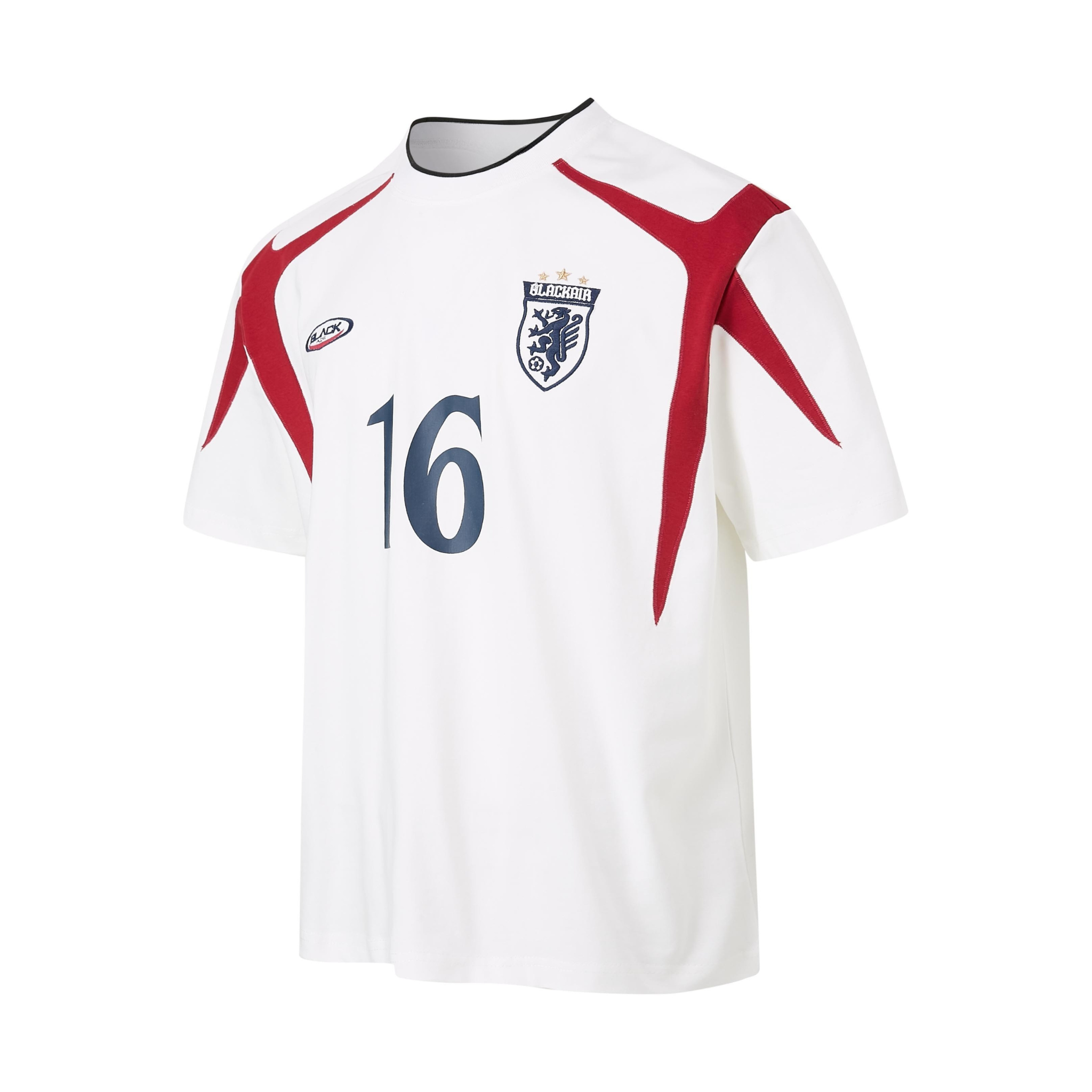 BLACKAIR 16 Retro Football Jersey Tee | Streetwear Soccer Shirt
