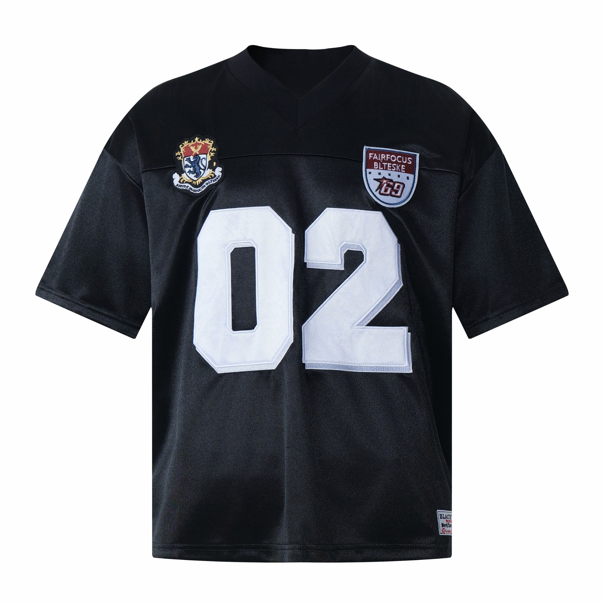 Omirad Varsity Patch Mesh Football Jersey | Number 02