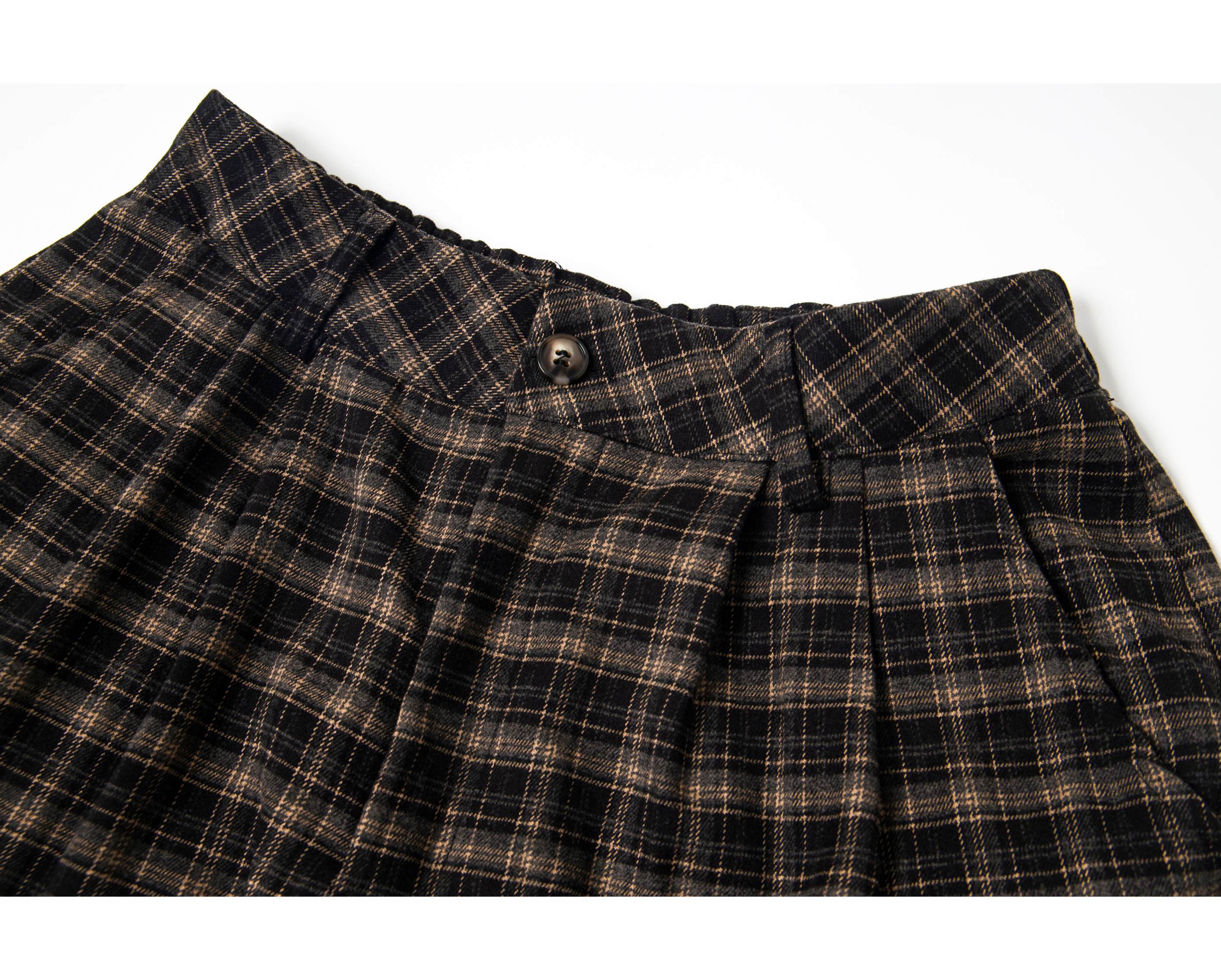 Omirad Plaid Cargo Shorts | Streetwear Knee-Length Fit