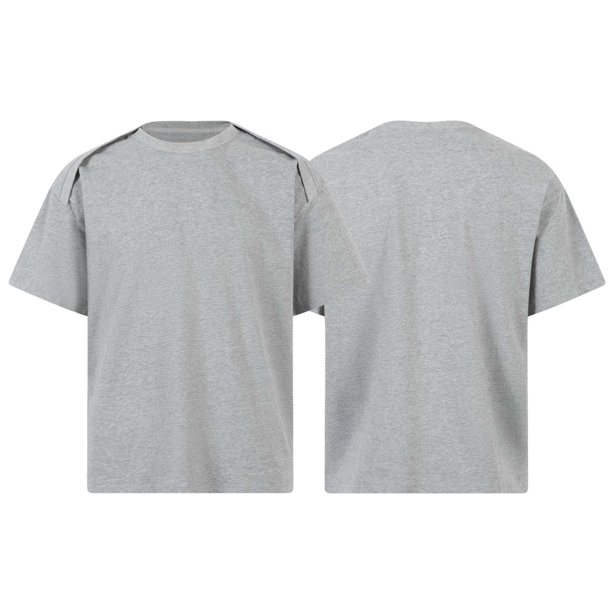 Omirad Fold-Panel Structured Short-Sleeve T-Shirt