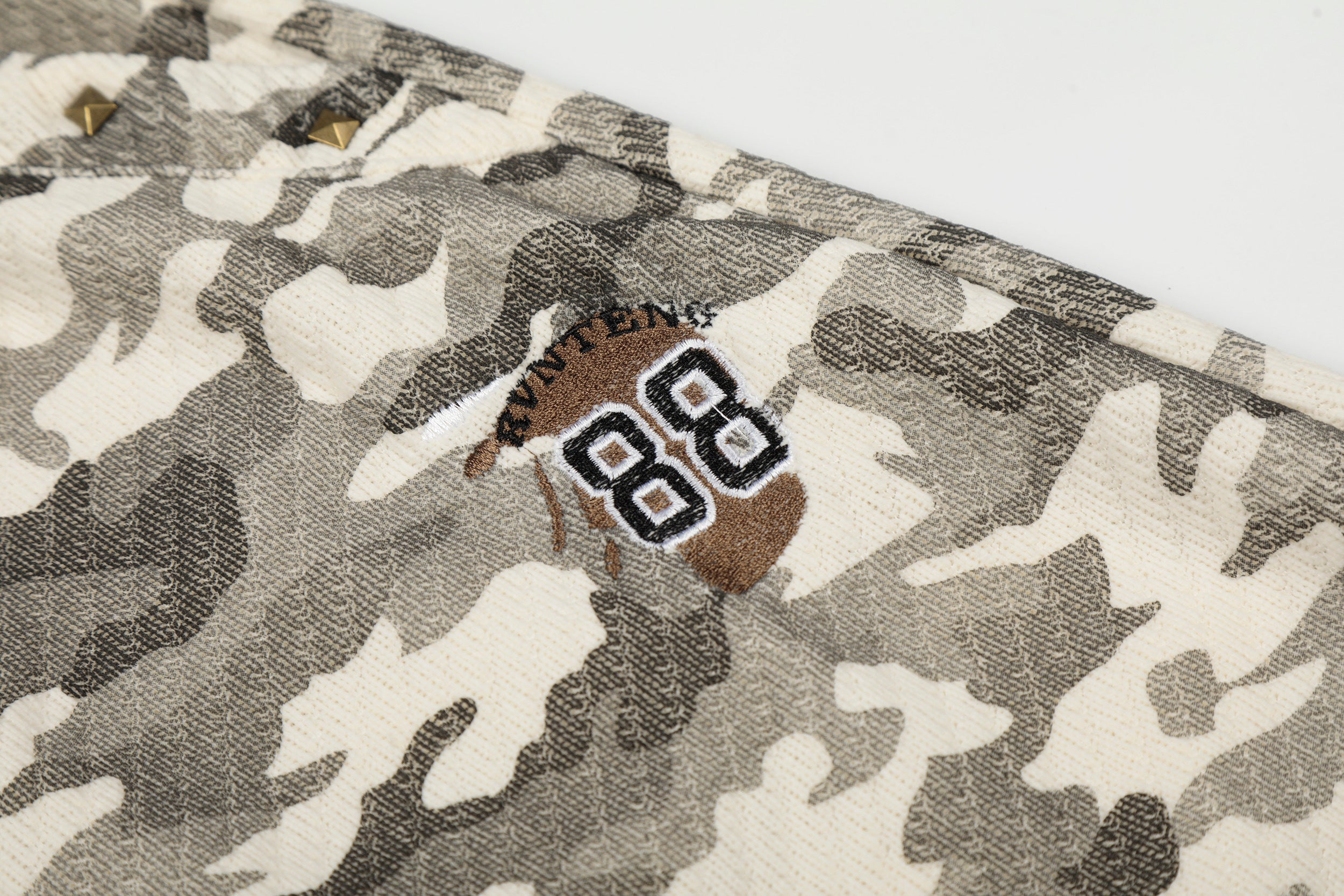 Omirad Vintage Camo Wide-Leg Sweatpants | Streetwear Fit
