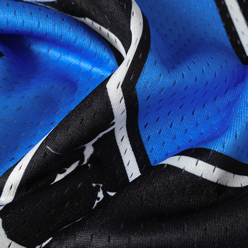 Flame Crack Street Football Jersey | Number 69 Varsity Mesh