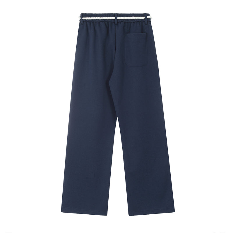 Omirad Rope-Waist Wide-Leg Relaxed Sweatpants