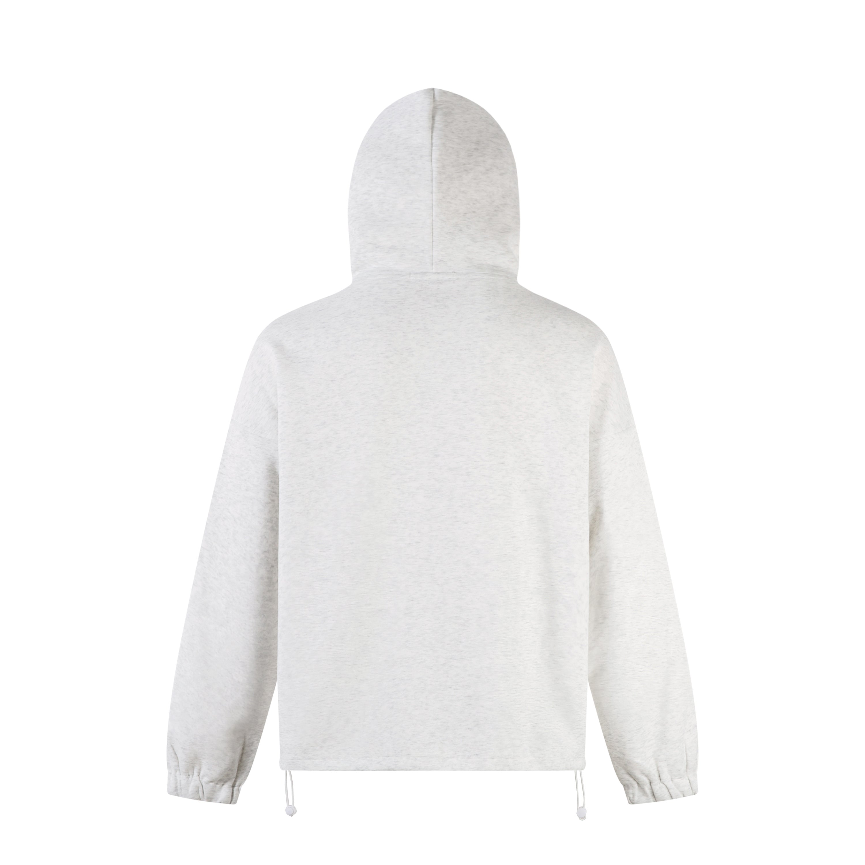 Color-Block Scarf Hooded Zip Jacket | Streetwear Hoodie