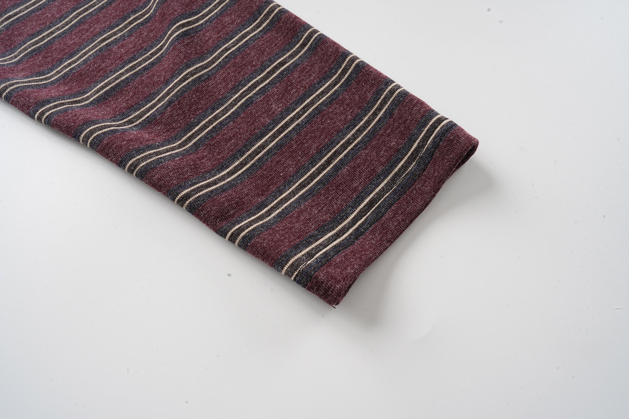 Men's Layered Star Polo Tee | Striped Sleeve Streetwear Shirt