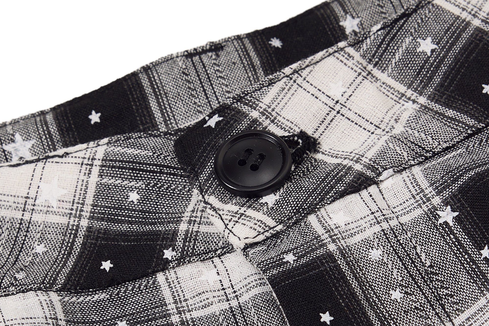 Omirad Plaid Star Cargo Shorts | Y2K Baggy Streetwear