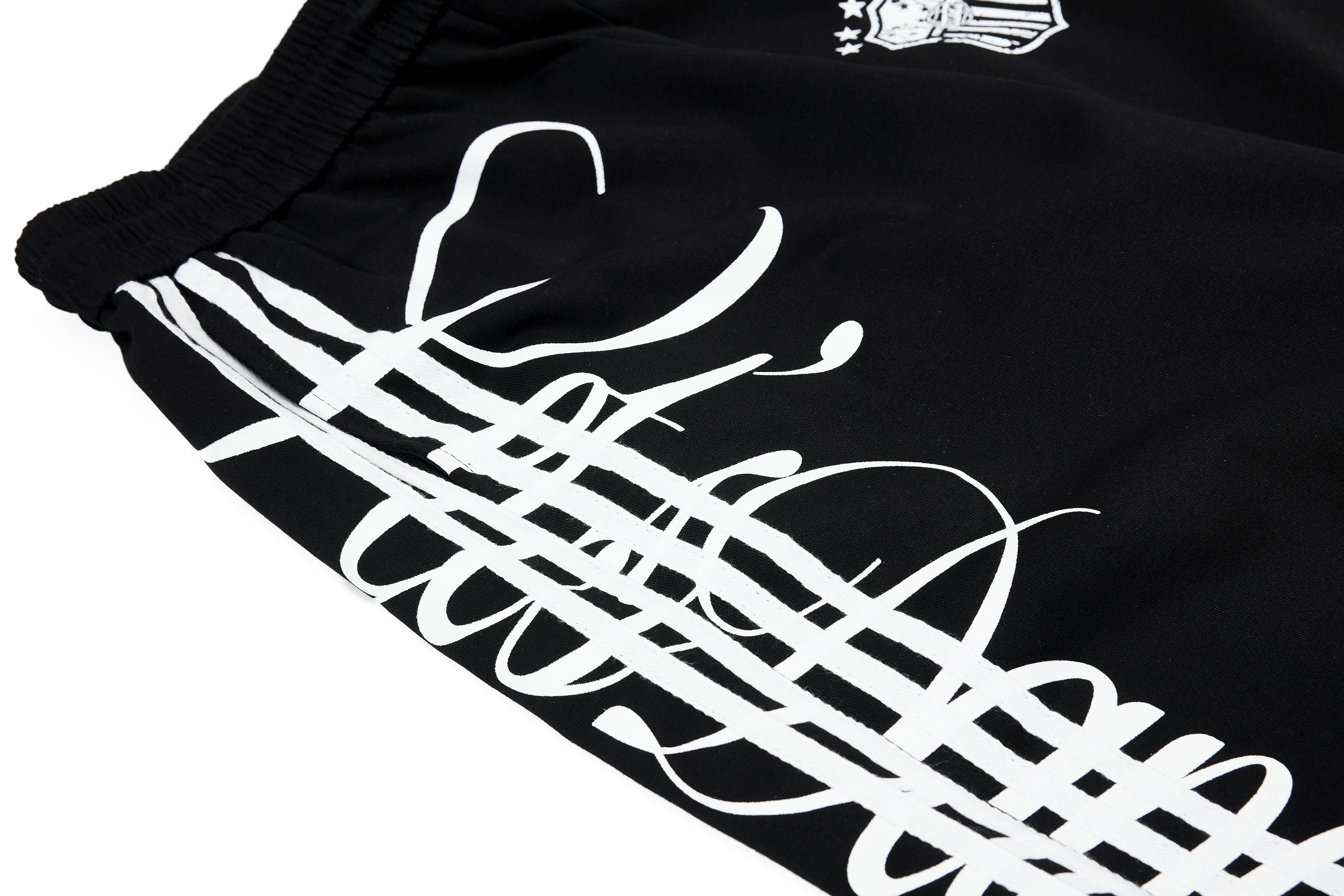 Omirad Script Stripe Wide-Leg Sweatpants | Streetwear