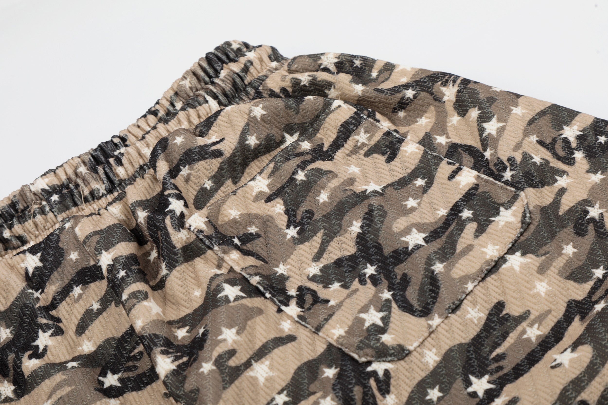 Omirad Desert Camo Star Wide-Leg Sweatpants | Y2K Streetwear
