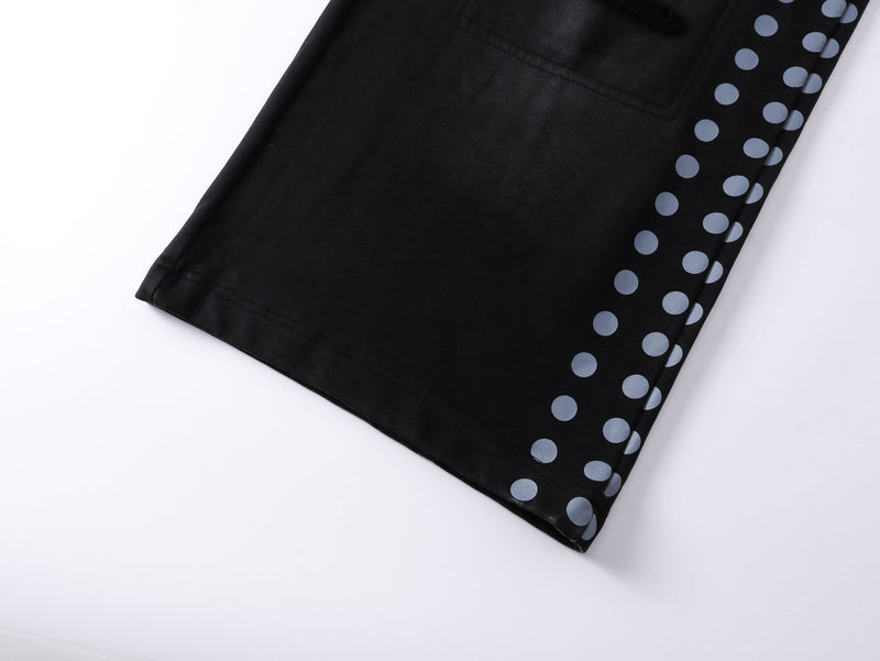 Distressed Wide-Leg Sweatpants | Washed Streetwear Joggers