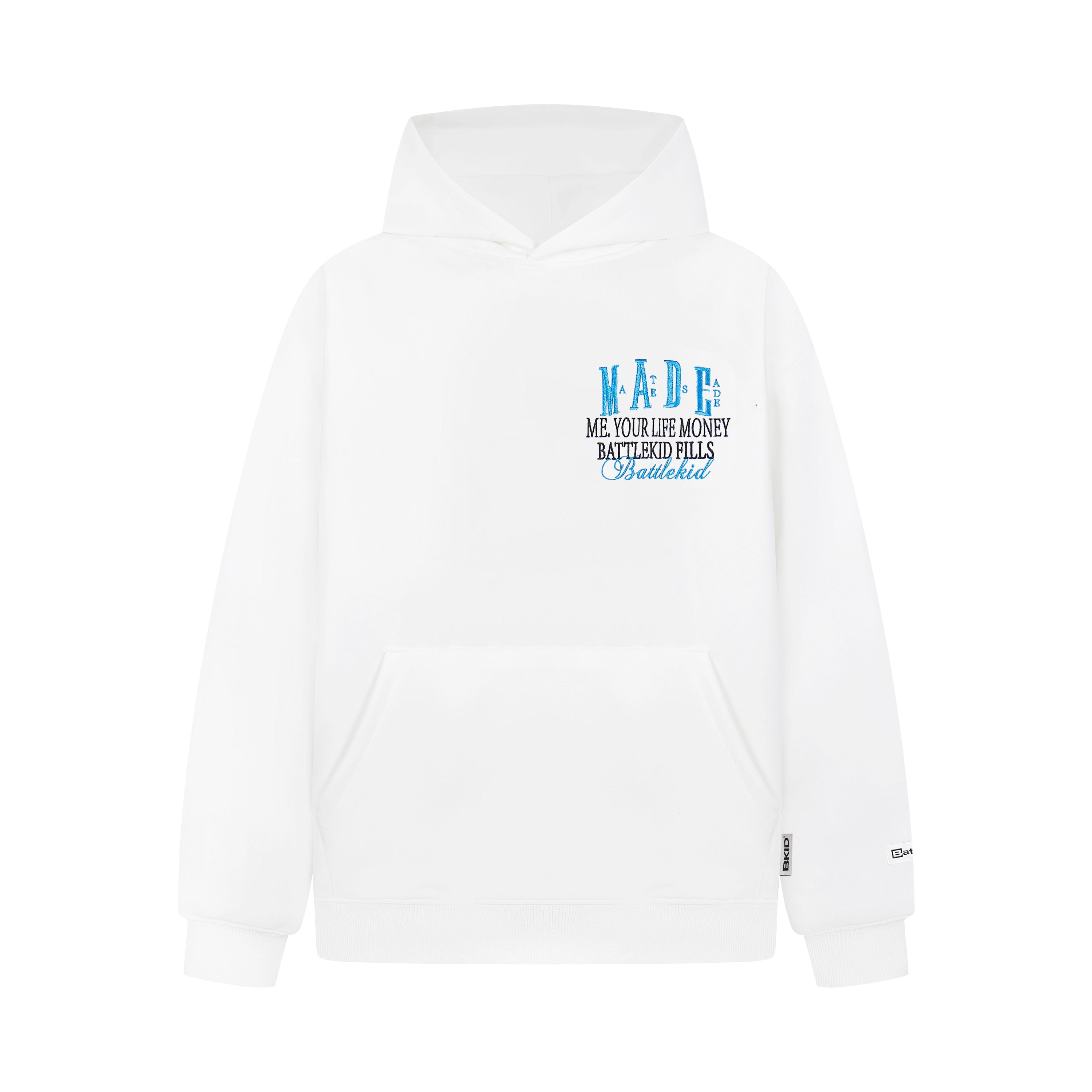 Battlekid MADE Embroidered Badge Logo Hoodie | Streetwear