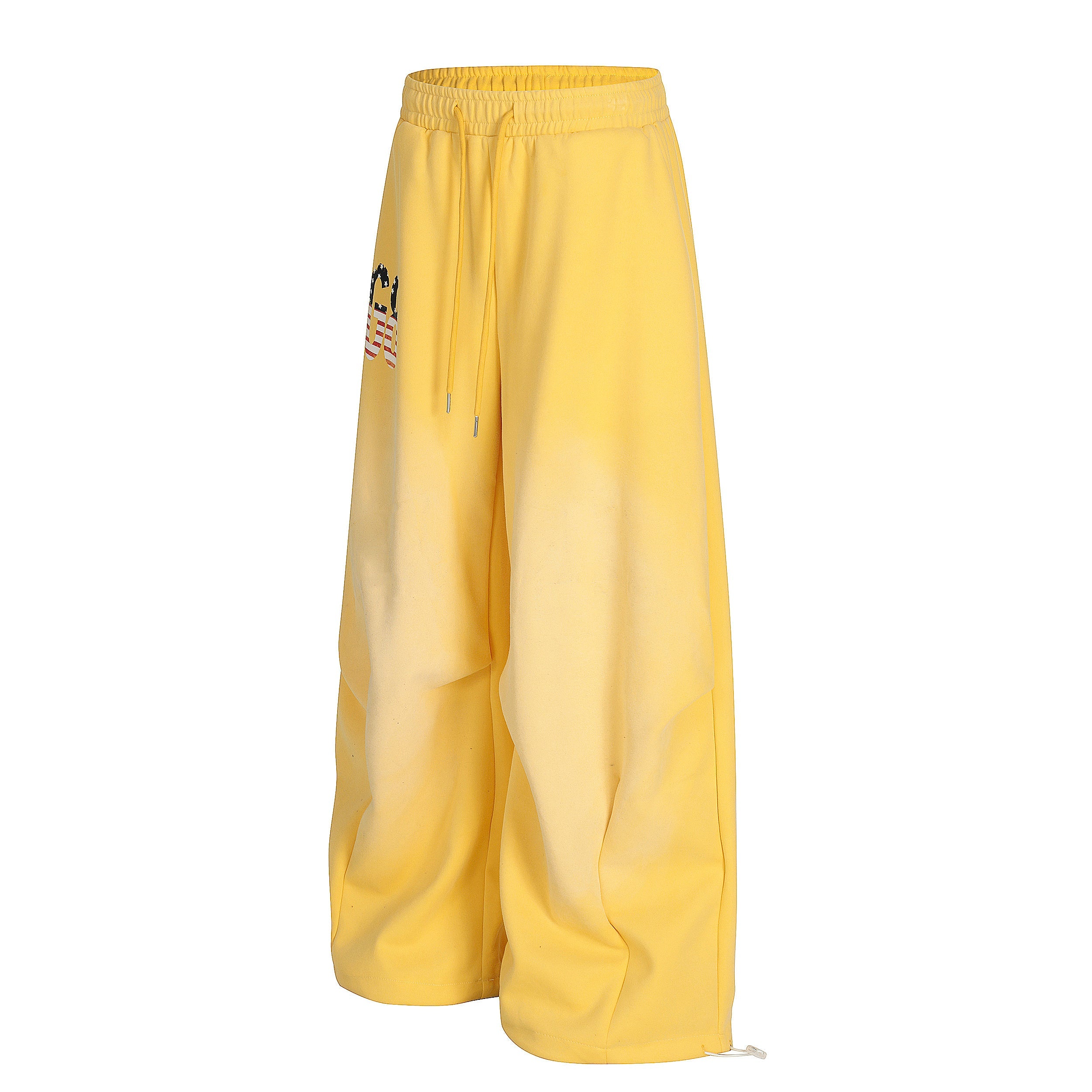 Omirad Gradient Logo Wide-Leg Sweatpants | Streetwear