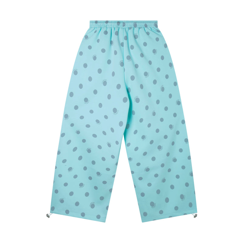 Omirad Polka Dot Cargo Wide-Leg Pants | Pastel Streetwear