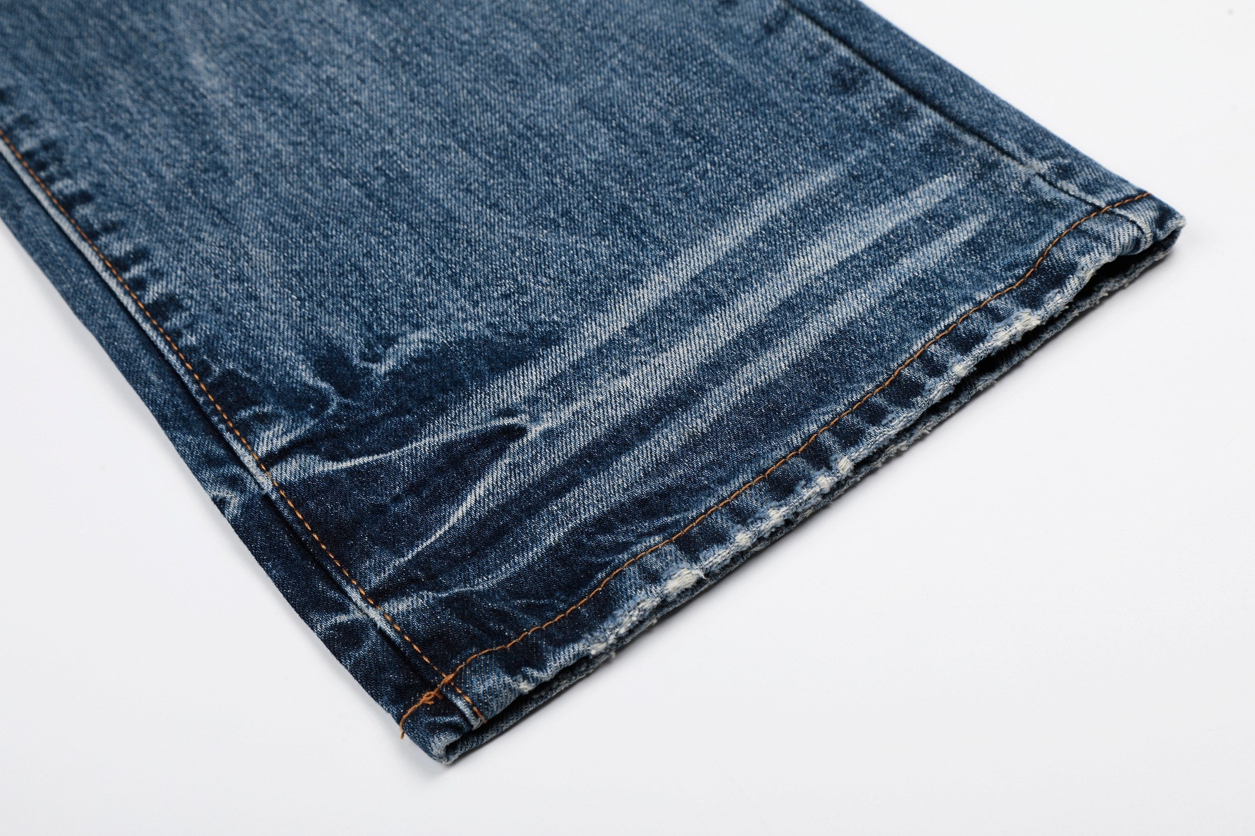 Omirad Vintage Fade Straight-Leg Denim Jeans | 100% Cotton