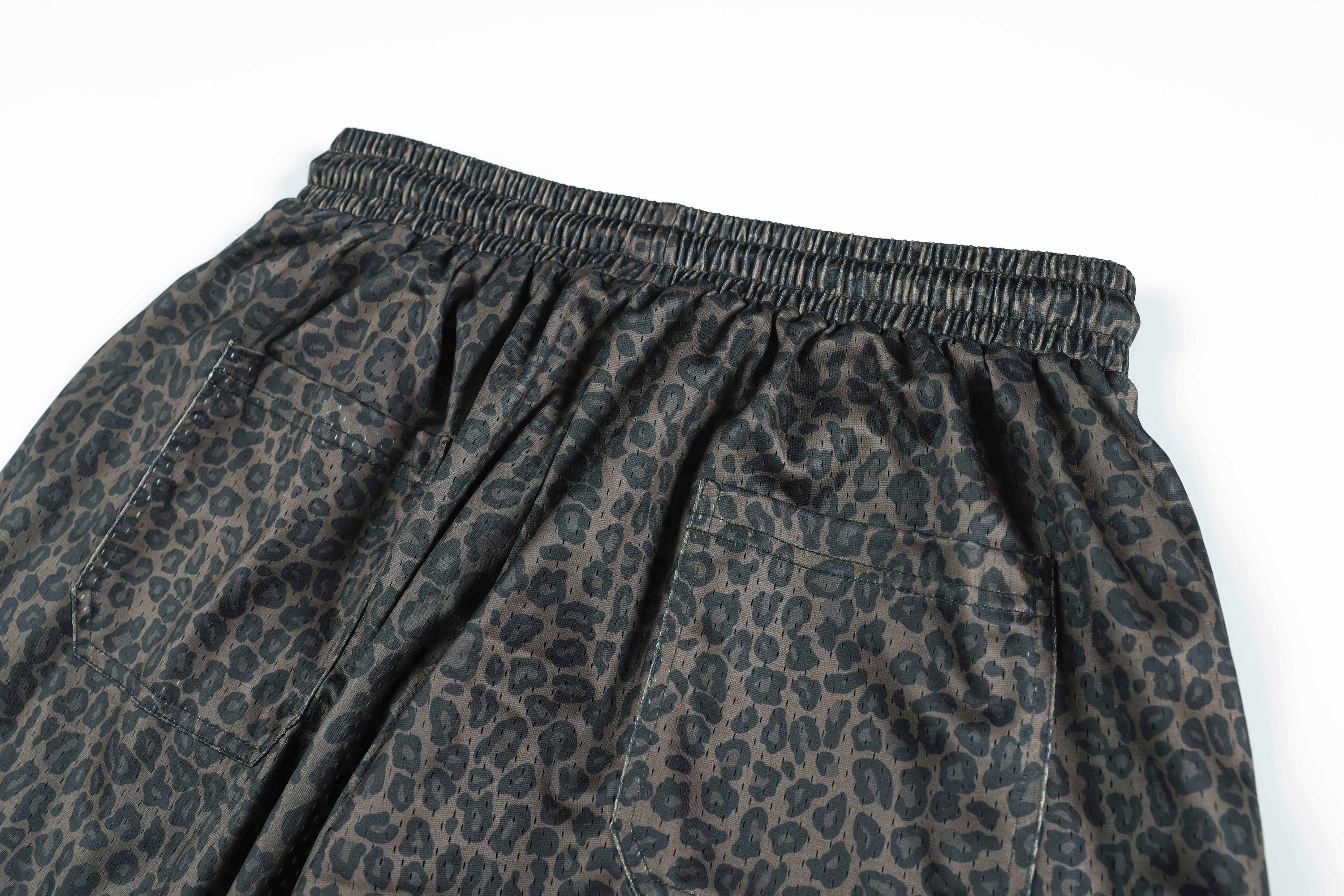 Omirad Leopard Wash Wide-Leg Sweatpants | Y2K Streetwear
