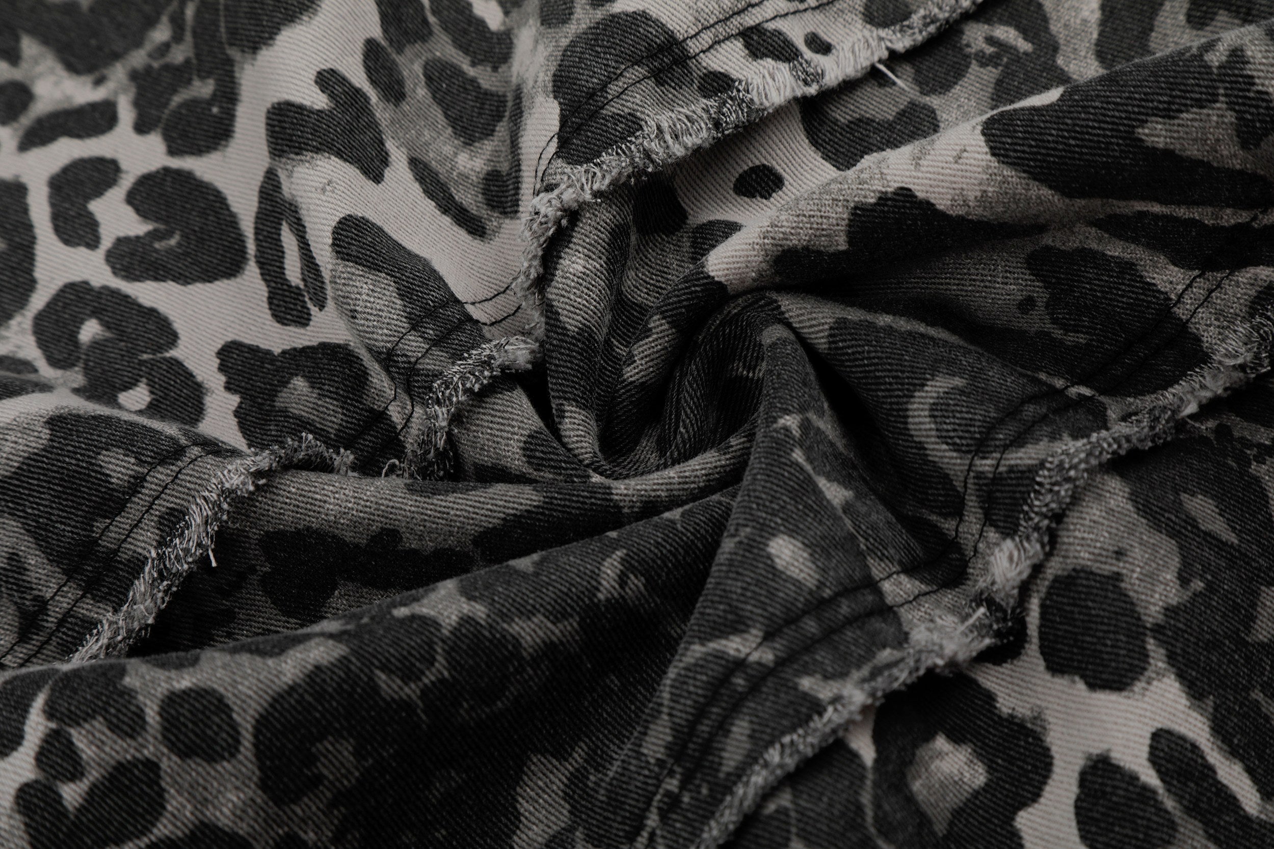 Omirad Leopard Skull Wide-Leg Pants | Y2K Streetwear