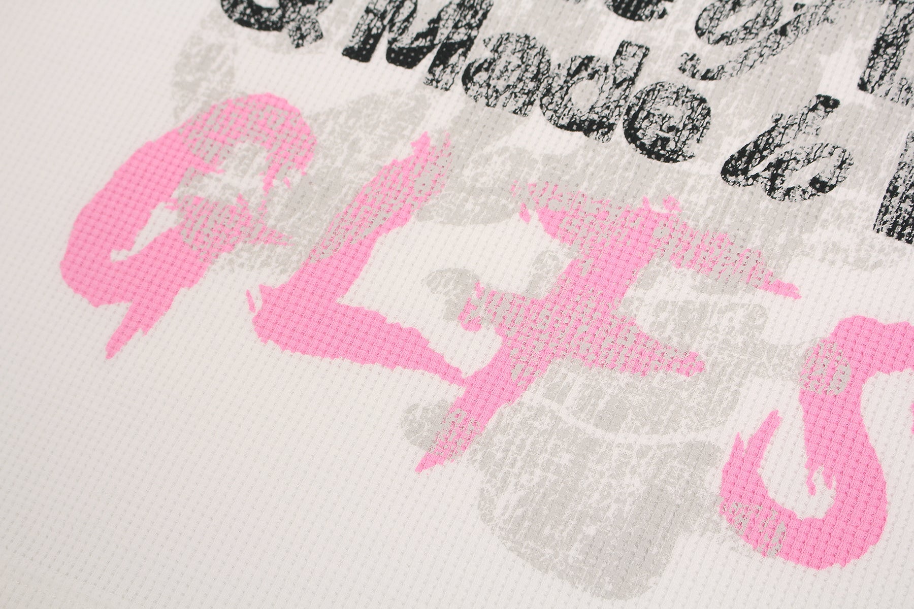 Omirad Made of Love Distressed Heart Graphic Streetwear Tee