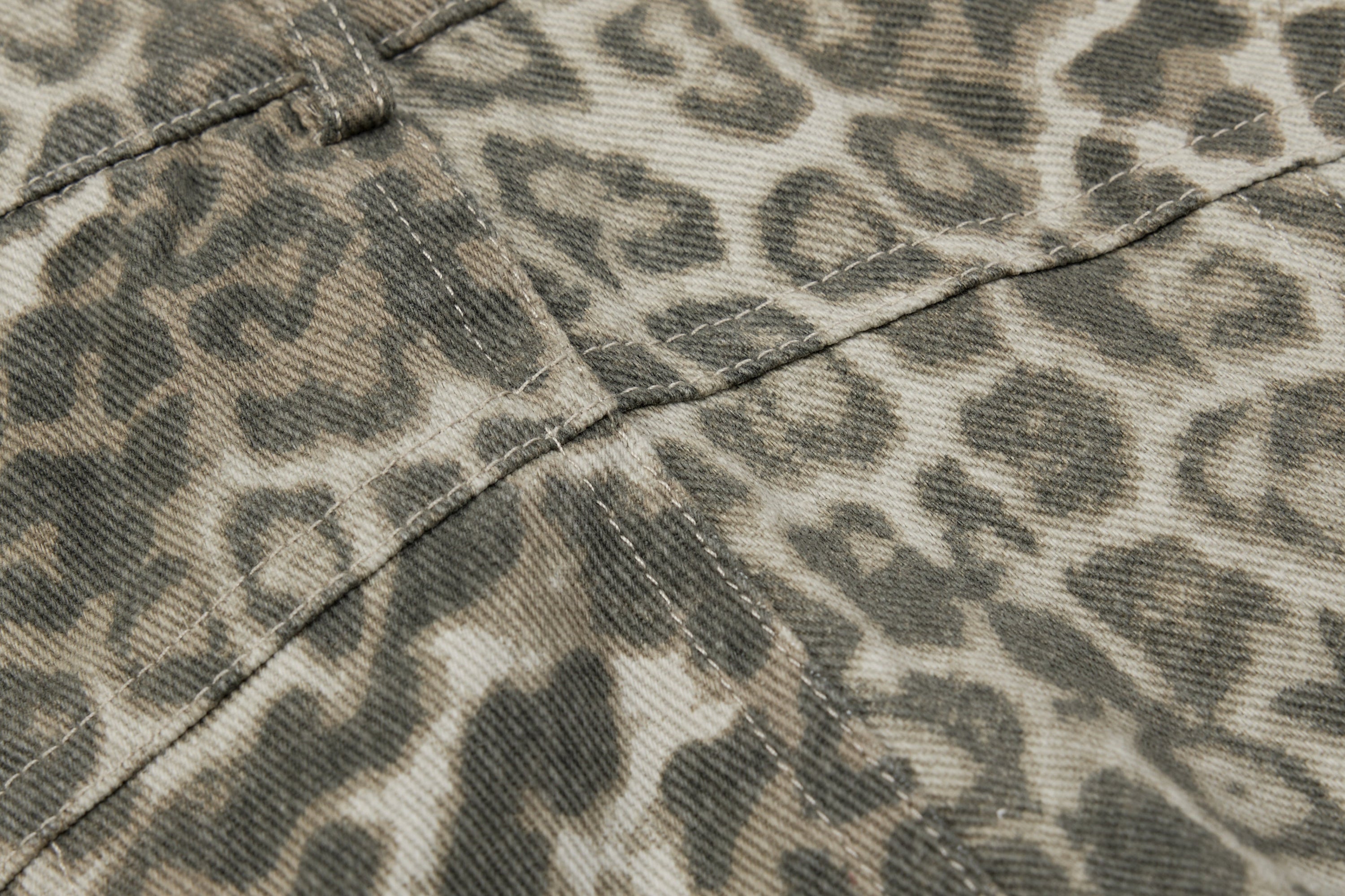 Omirad Leopard Print Barrel Leg Pants | Wide Leg Streetwear