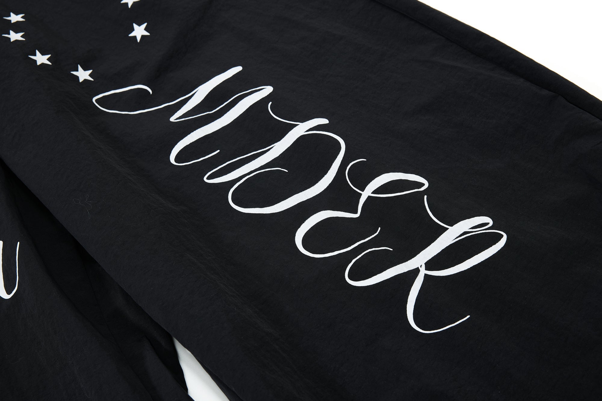 Retro Script Wide-Leg Track Pants | Bold Streetwear