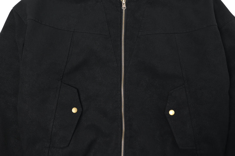 Omirad Reversible Hooded Bomber Jacket | Plush-Lined Streetwear