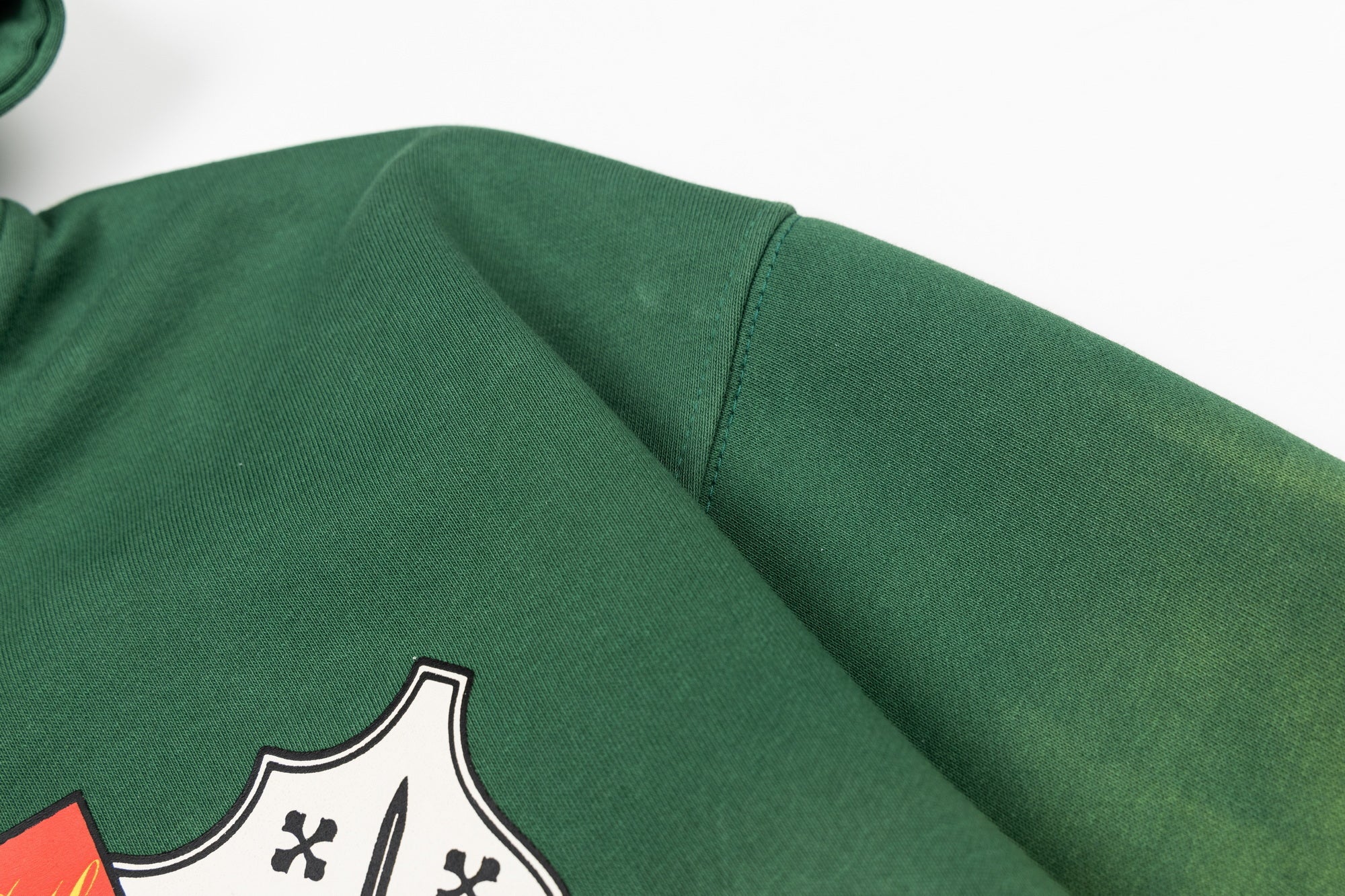 Crest Patch Zip-Up Hoodie | Vintage Collegiate Streetwear
