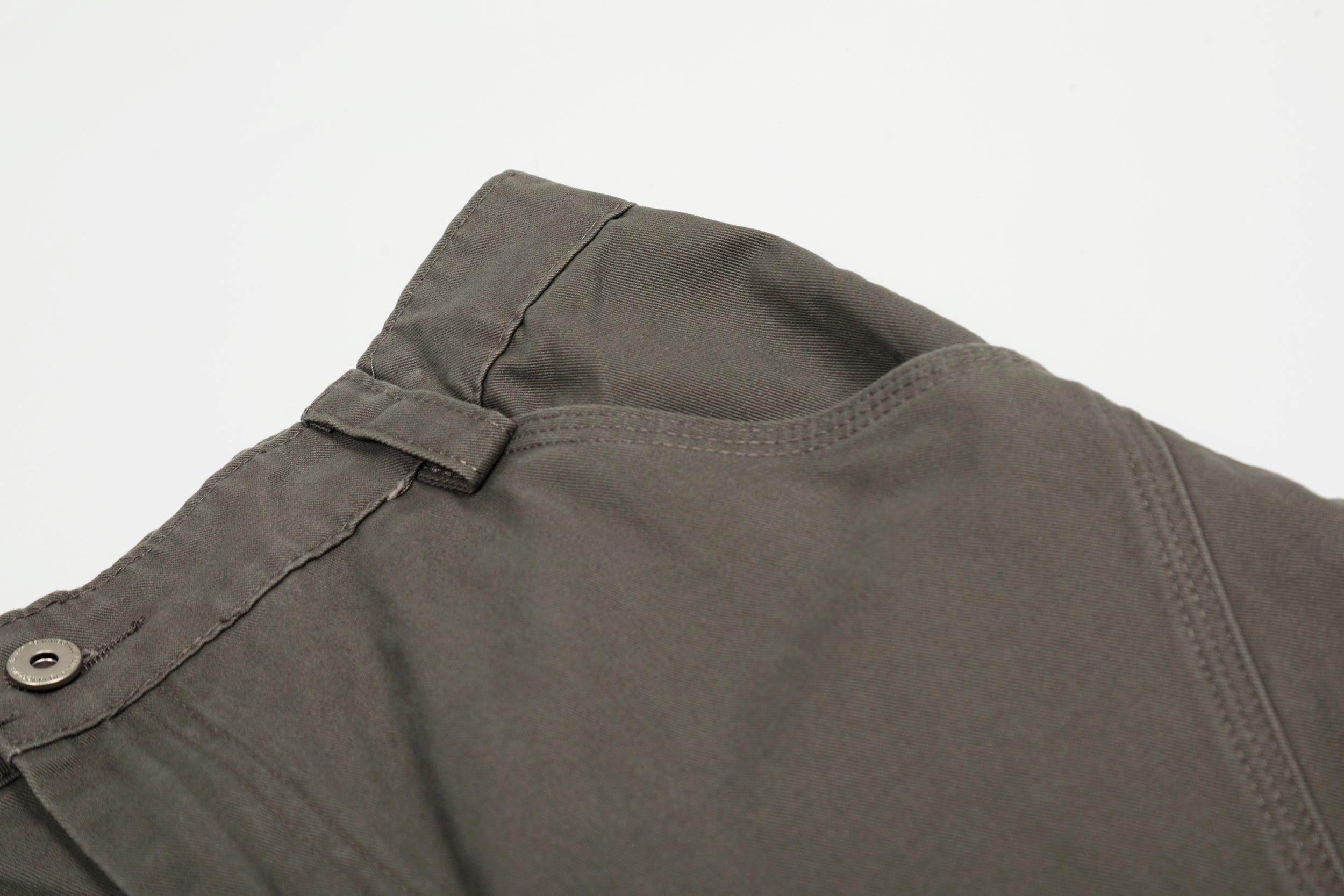 Omirad Parachute Cargo Curved Pants | Wide-Leg Cotton