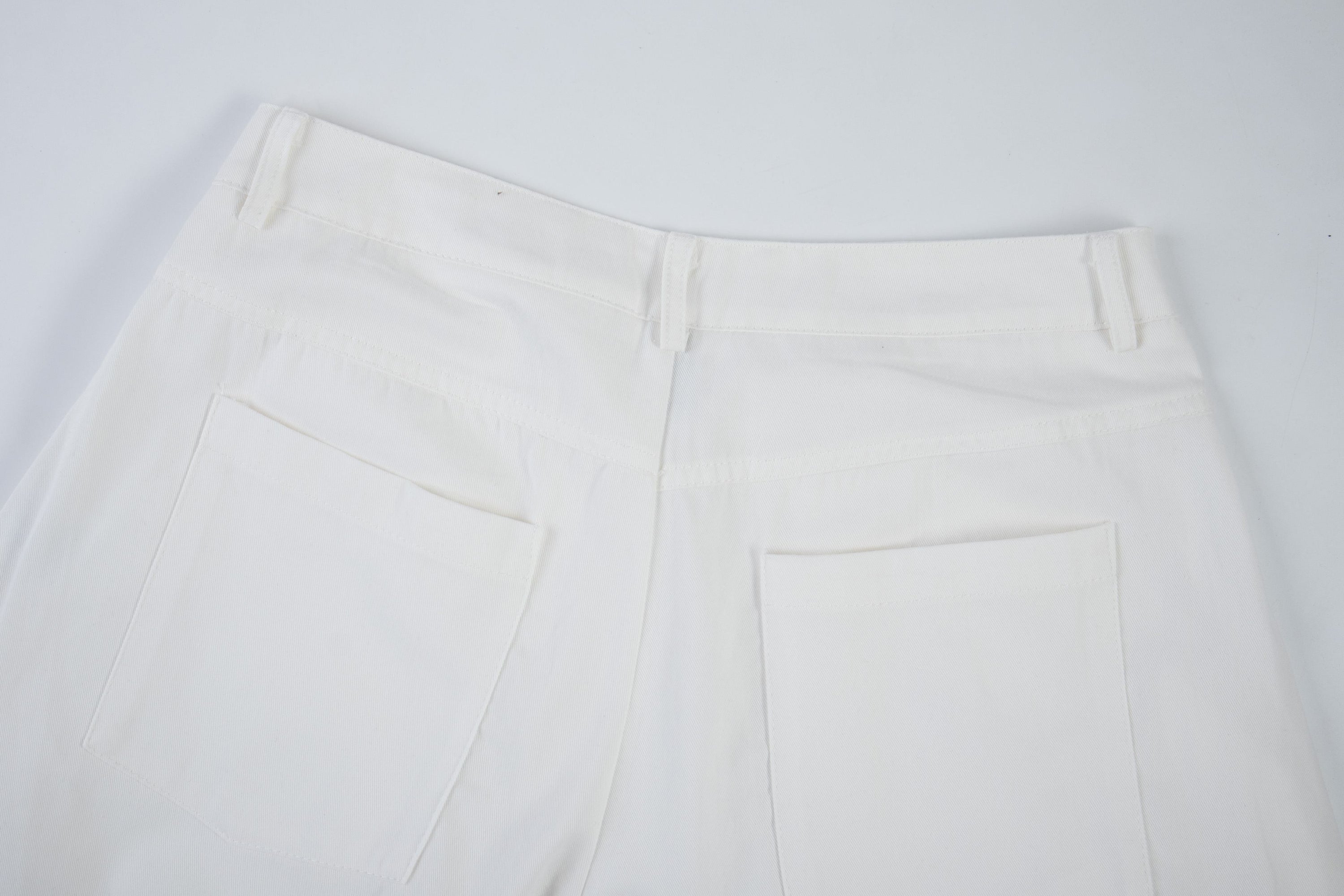 Minimalist Balloon Cargo Pants | Wide-Leg Utility Fit
